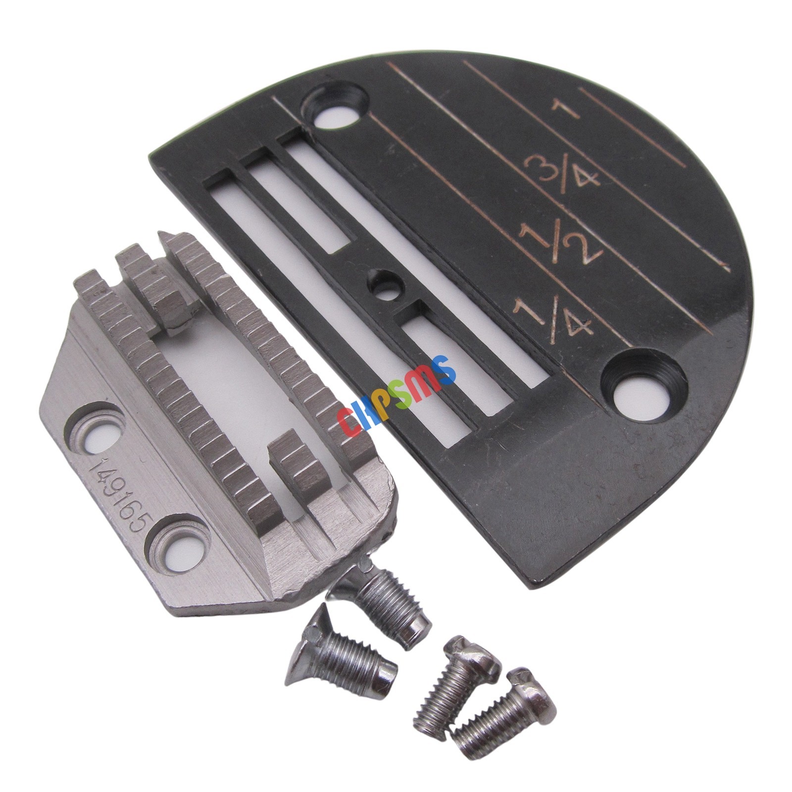 Heavy Needle Plate & Feed Dog FOR JUKI DDL-555, DDL-8300, DDL-8500, DDL-8700