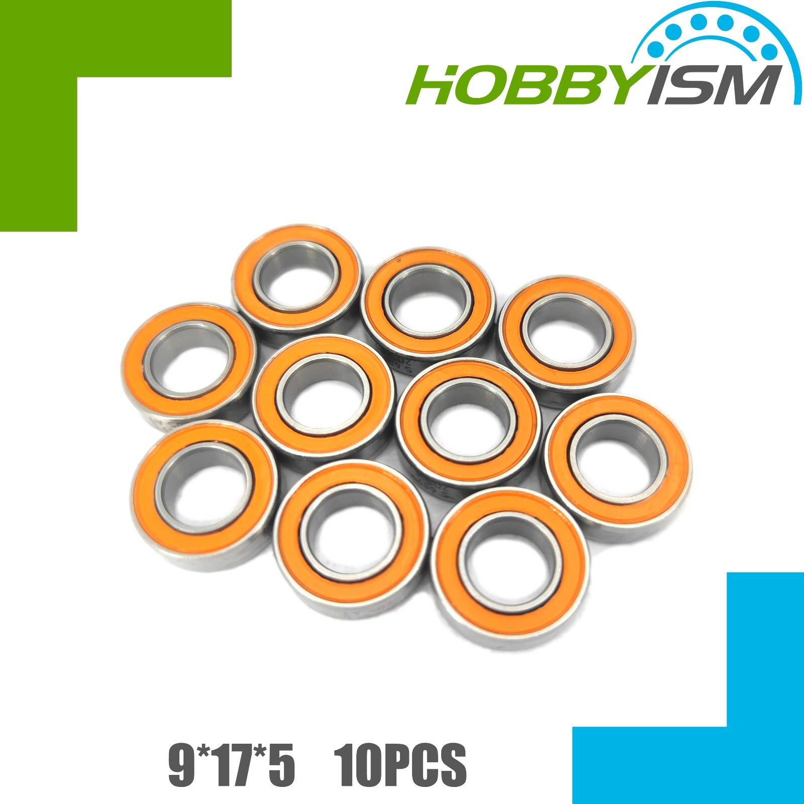 10pcs SMR689C 2OS Hybrid Ceramic Stainless Bearing 9x17x5 ABEC-7 10pcs SMR689C 2OS Hybrid Ceramic Stainless Bearing 9x17x5 ABEC-7
