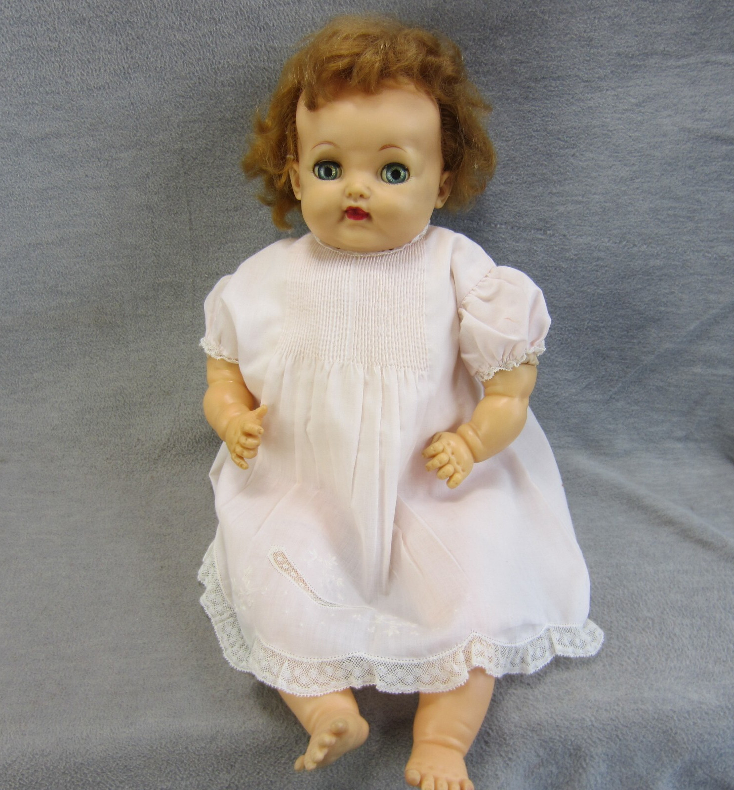 Baby Big Eyes Vintage Ideal Toy Corp Doll 21\