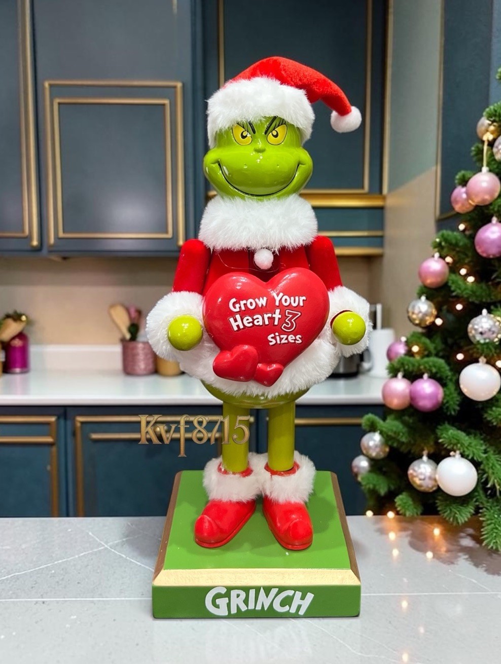 11” 2026 RUZ Dr Seuss Grinch Grow Your Heart 3 X Nutcracker Christmas Faux Fur 11” 2026 RUZ Dr Seuss Grinch Grow Your Heart 3 X Nutcracker Christmas Faux Fur
