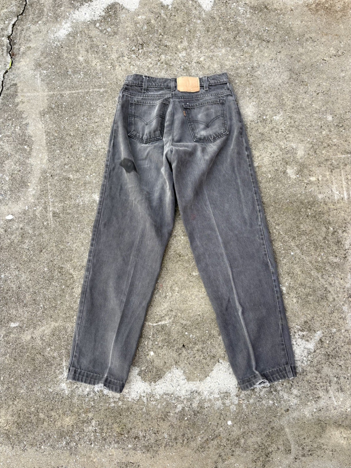 Vintage Levis 505 Orange Tab Faded Black Straight Leg Jeans Mens 29x30 USA Made* Vintage Levis 505 Orange Tab Faded Black Straight Leg Jeans Mens 29x30 USA Made*