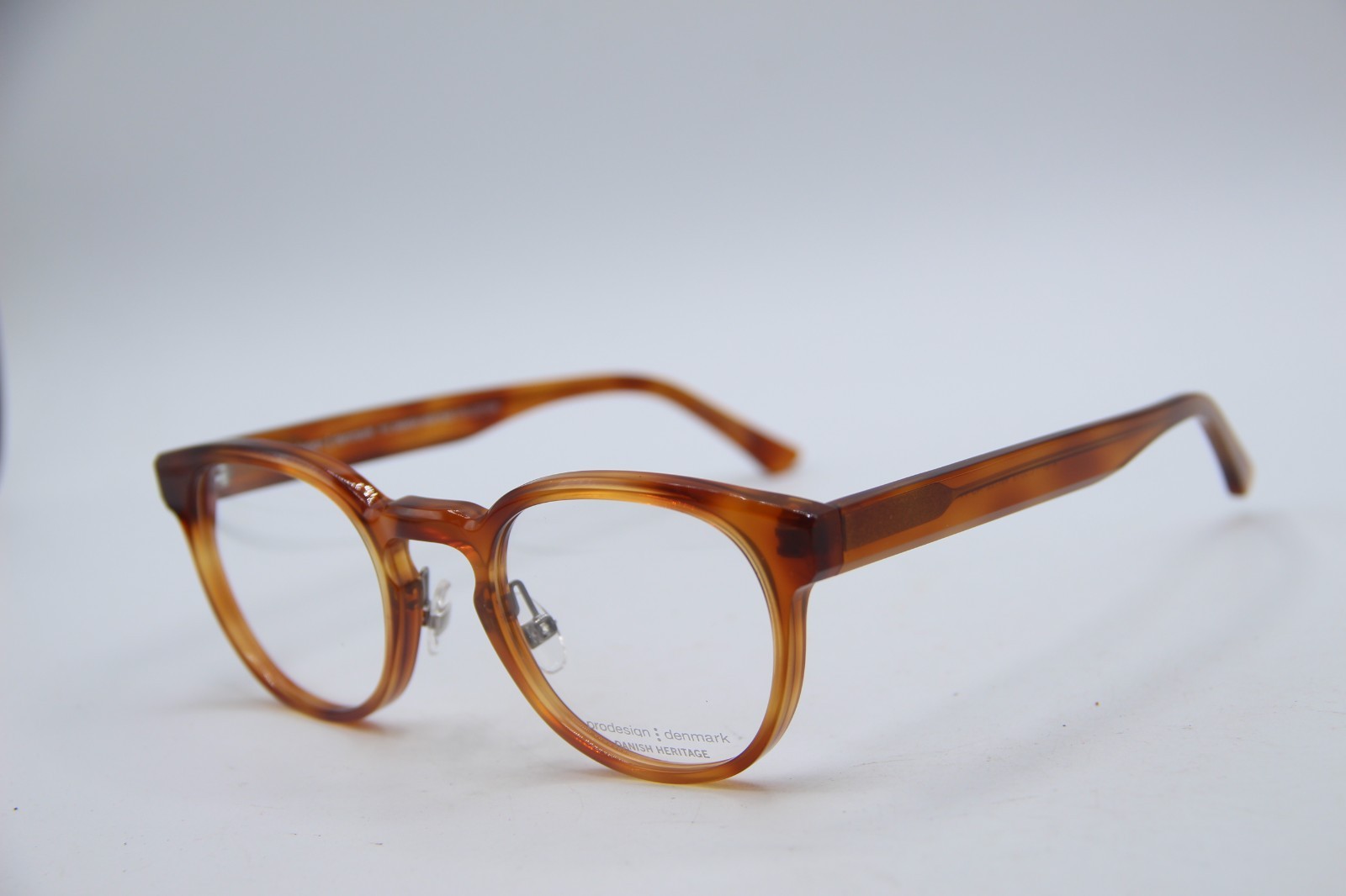 NEW PRODESIGN DENMARK 4787-1 C.5512 CLEAR HAVANA AUTHENTIC EYEGLASSES 49-22