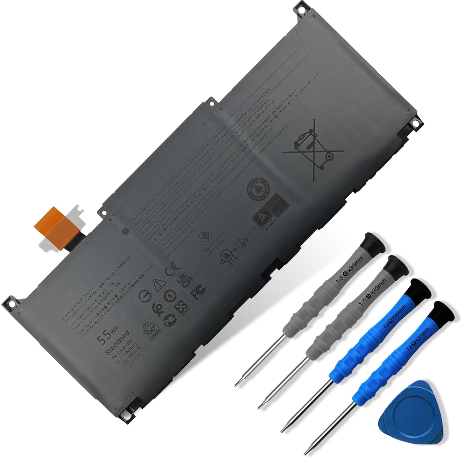 Dentsing 55Wh Mn79H Laptop Battery Replacement For Dell Xps 13 Plus 9320 Dentsing 55Wh Mn79H Laptop Battery Replacement For Dell Xps 13 Plus 9320