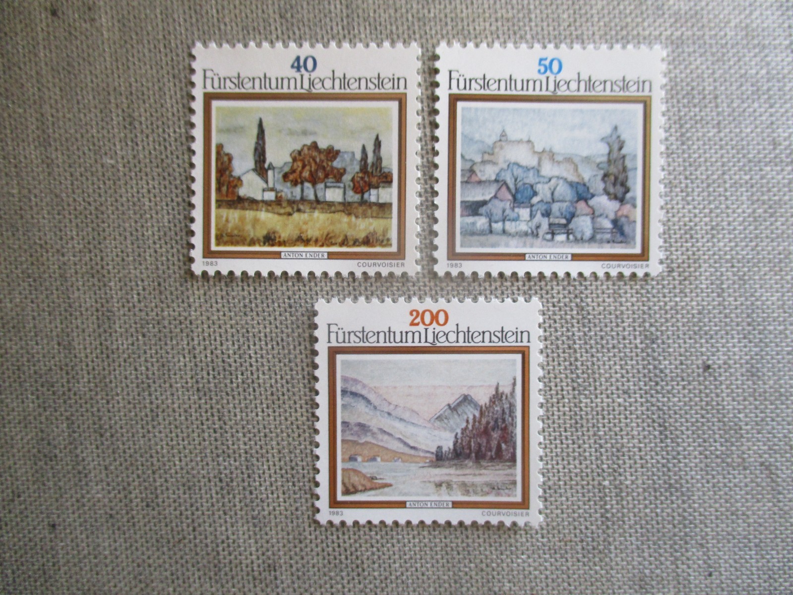 Liechtenstein, Scott# 759-761, MNH Liechtenstein, Scott# 759-761, MNH