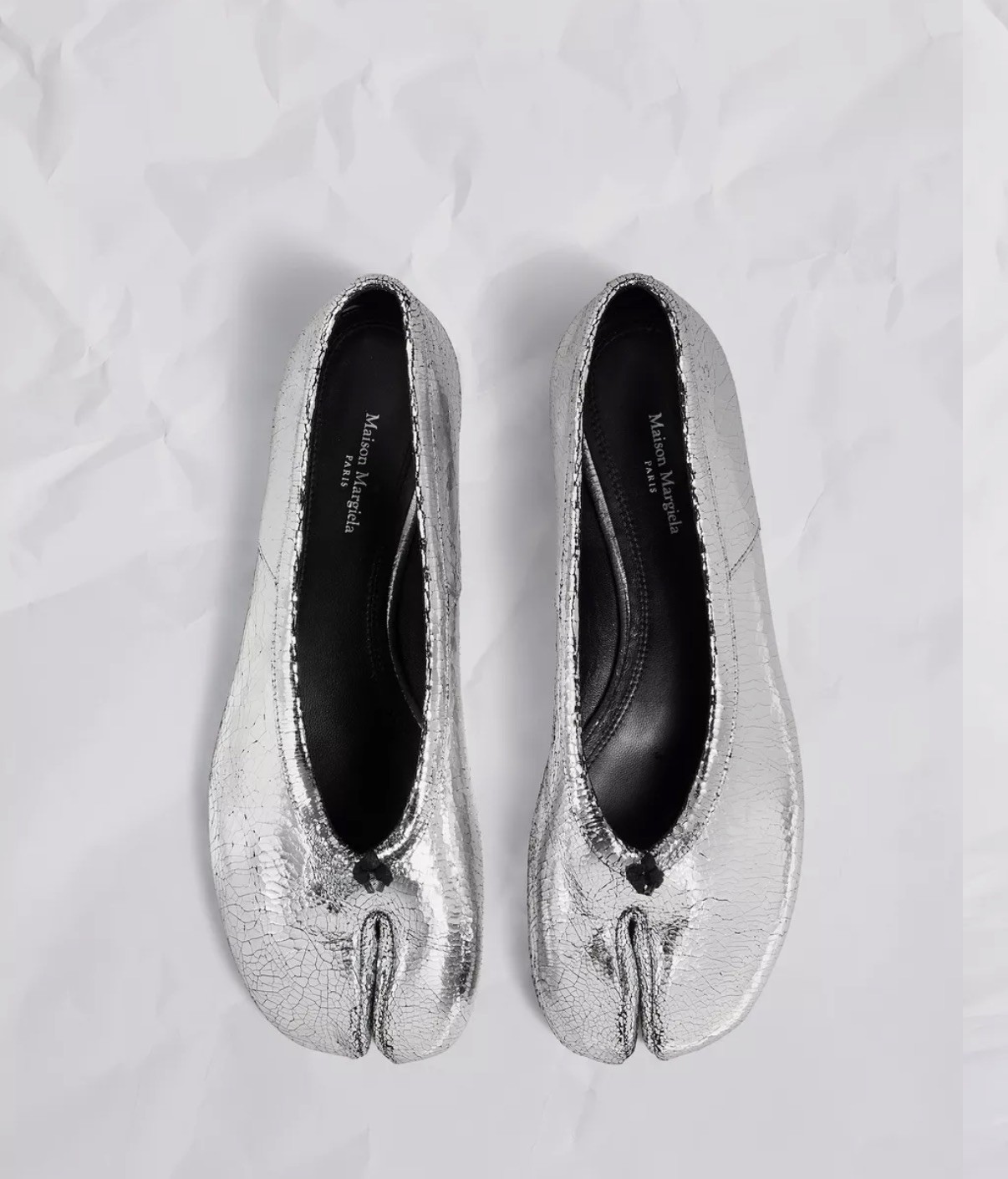 Maison Martin Margiela TABI Broken Mirror Ballerina Flats EU 37EU Maison Martin Margiela TABI Broken Mirror Ballerina Flats EU 37EU