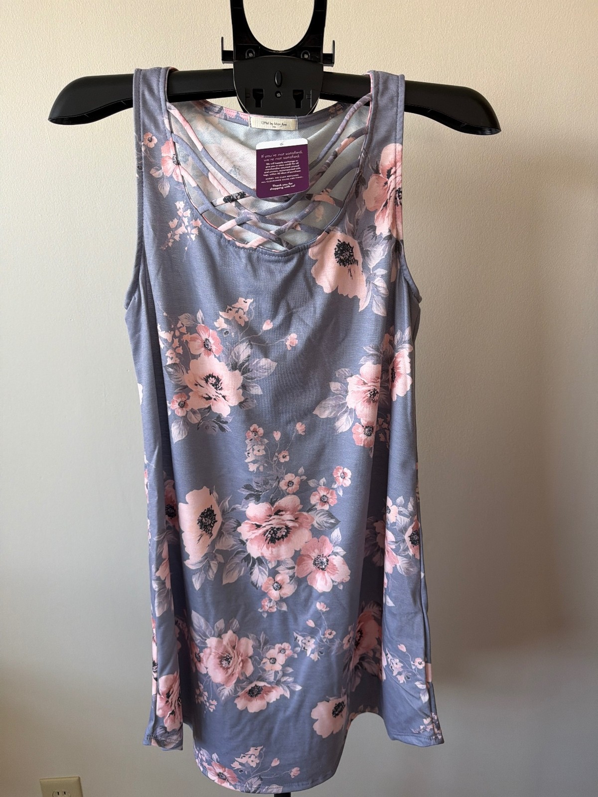 12PM by Mon Ami Floral Sleeveless Dress Medium 12PM by Mon Ami Floral Sleeveless Dress Medium