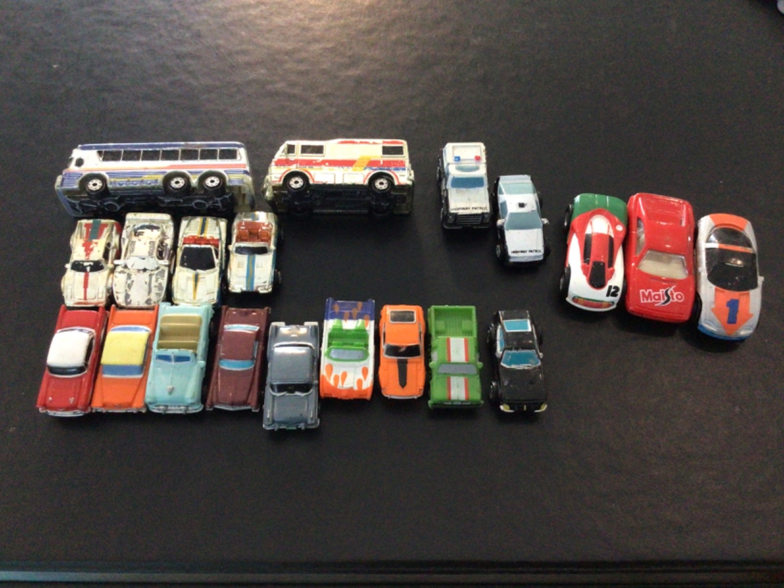 Vintage Micro Machines Vehicle Lot – 20 Mini Cars & Buses - Nice Vintage Micro Machines Vehicle Lot – 20 Mini Cars & Buses - Nice