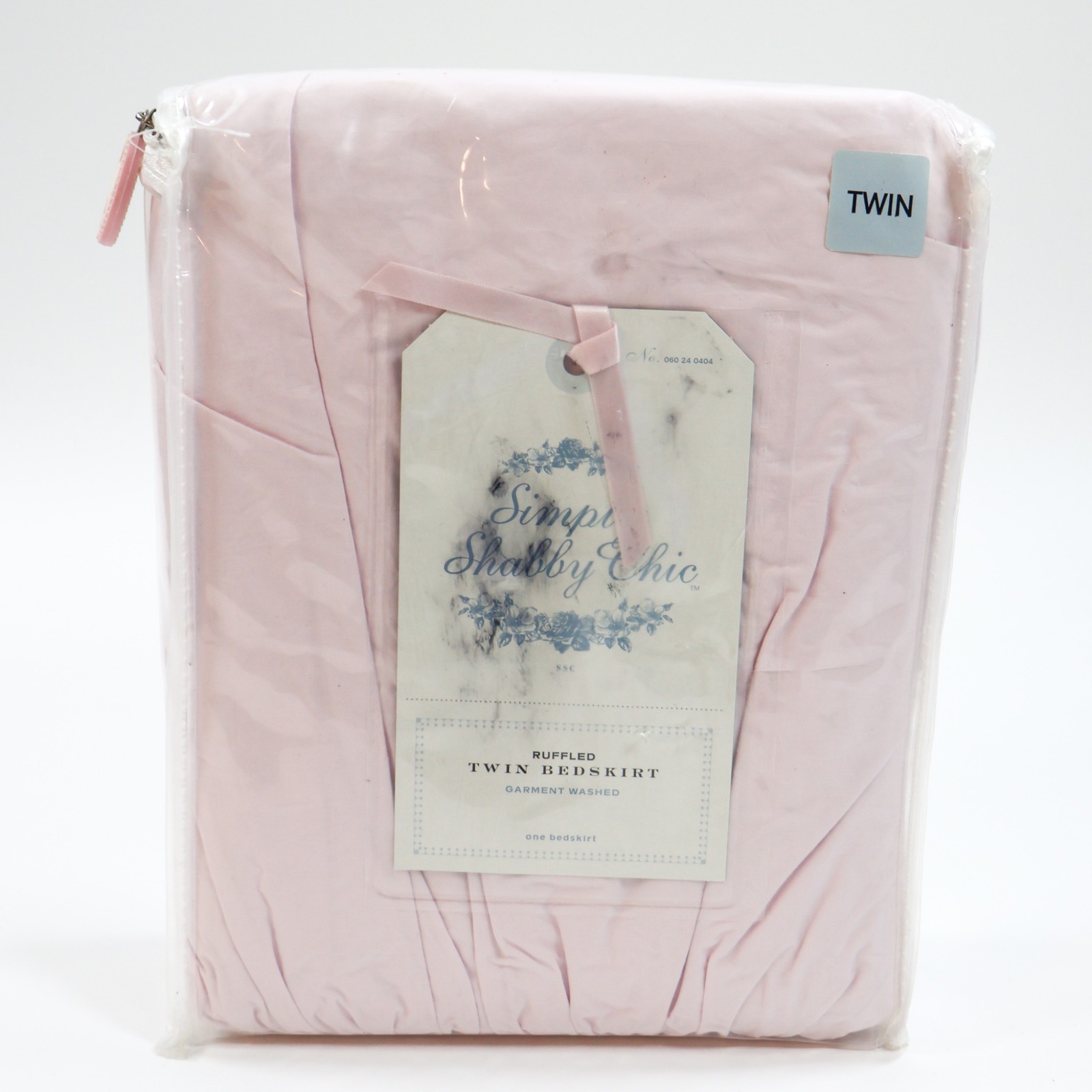New Simply Shabby Chic Twin Bedskirt Solid Pink Single Ruffle Cotton Cottage NIP New Simply Shabby Chic Twin Bedskirt Solid Pink Single Ruffle Cotton Cottage NIP