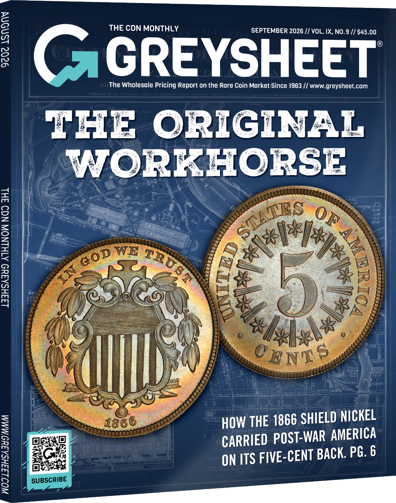 Official Greysheet Magazine: September 2026 - Vol. IX, #9 - US Coins Price Guide Official Greysheet Magazine: September 2026 - Vol. IX, #9 - US Coins Price Guide