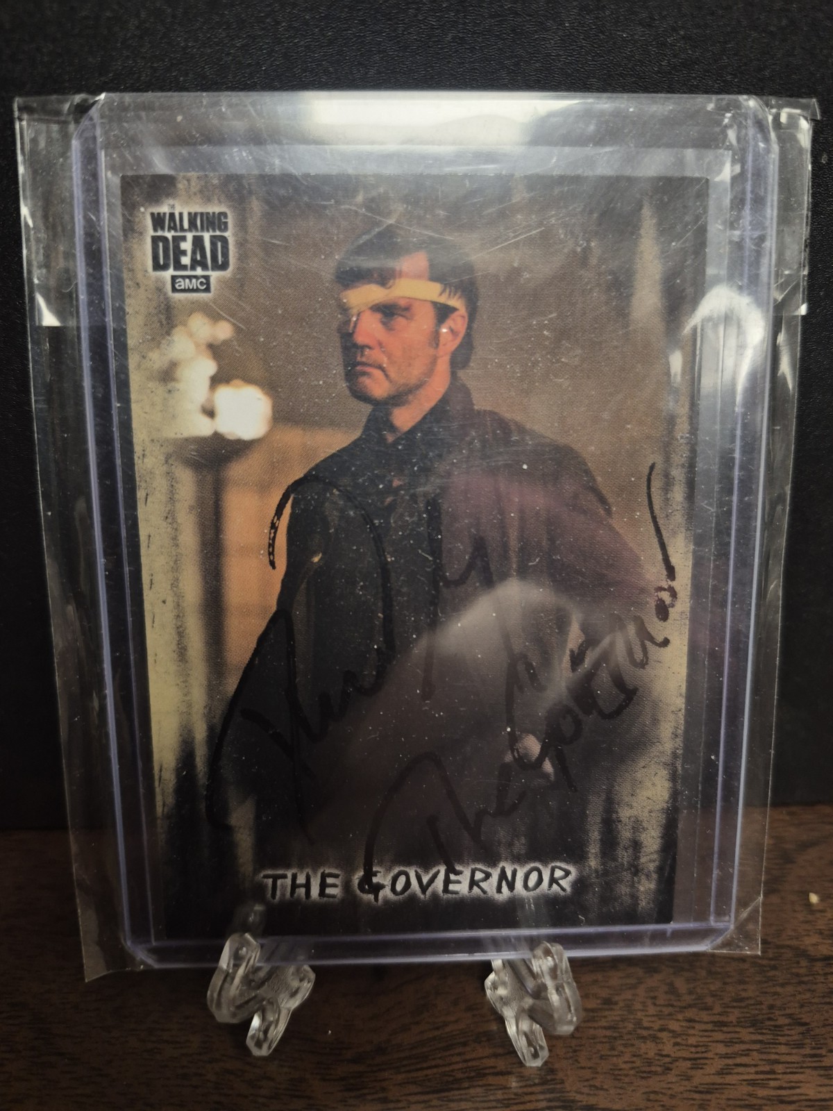 2018 TOPPS David Morrissey The Governor The Walking Dead In Person On Card Auto 2018 TOPPS David Morrissey The Governor The Walking Dead In Person On Card Auto