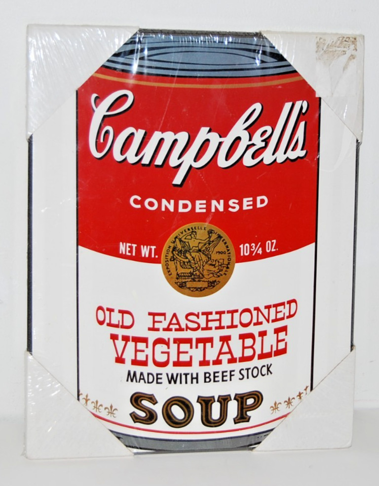 New Vintage Campbells Soup Wood Sign 14