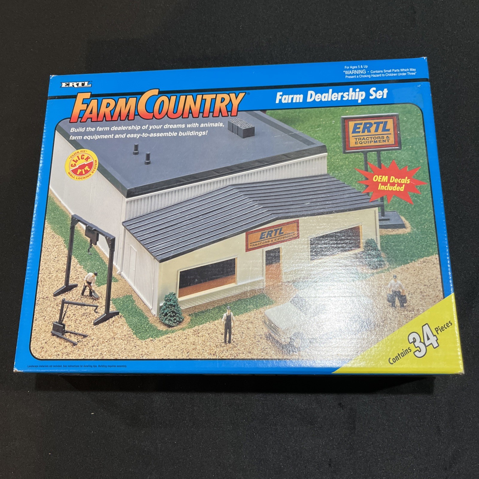 1993 ERTL FARM DEALERSHIP Set 1/64 #4231 Farm Country New Sealed Box 1993 ERTL FARM DEALERSHIP Set 1/64 #4231 Farm Country New Sealed Box