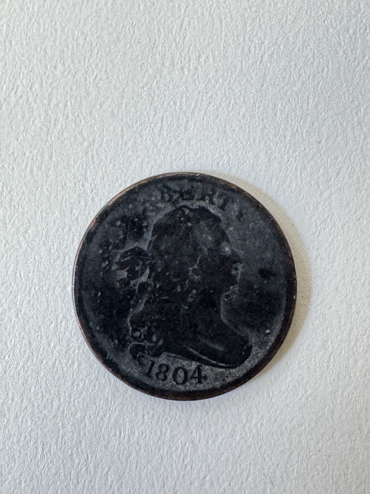 1804 Draped Bust Half 1/2 Cent ~ Plain 4 Stem Wreath (L265) 1804 Draped Bust Half 1/2 Cent ~ Plain 4 Stem Wreath (L265)