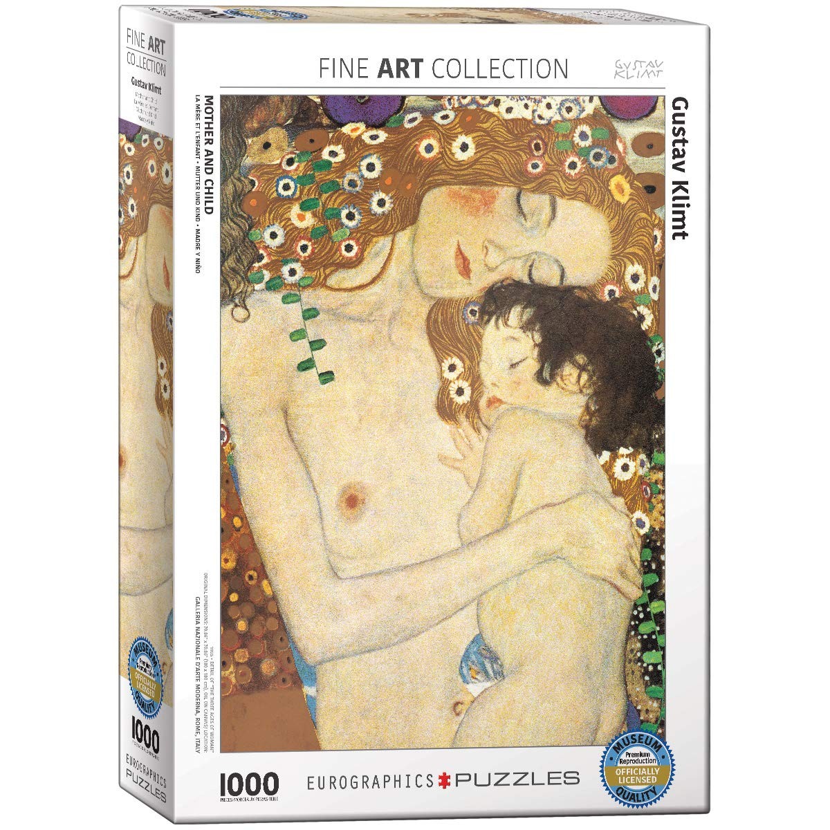 EuroGraphics Mother and Child by Gustav Klimt 1000 Piece Puzzle EuroGraphics Mother and Child by Gustav Klimt 1000 Piece Puzzle