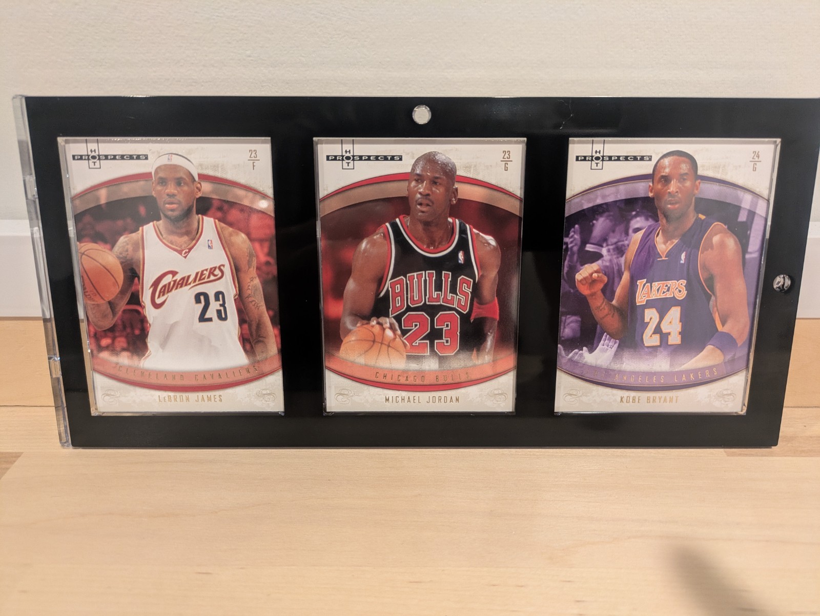 2007-08 Fleer NBA Hot Prospects - Michael Jordan, Kobe Bryant & LeBron James