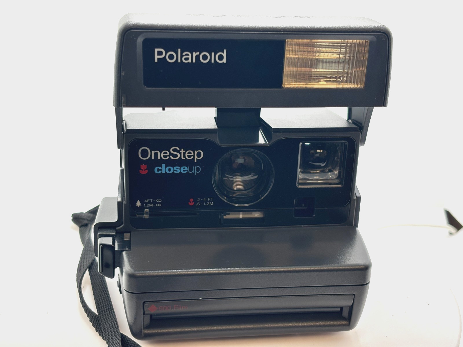 Polaroid OneStep CloseUp 600 Instant Film Camera Vintage Folding Flash Untested