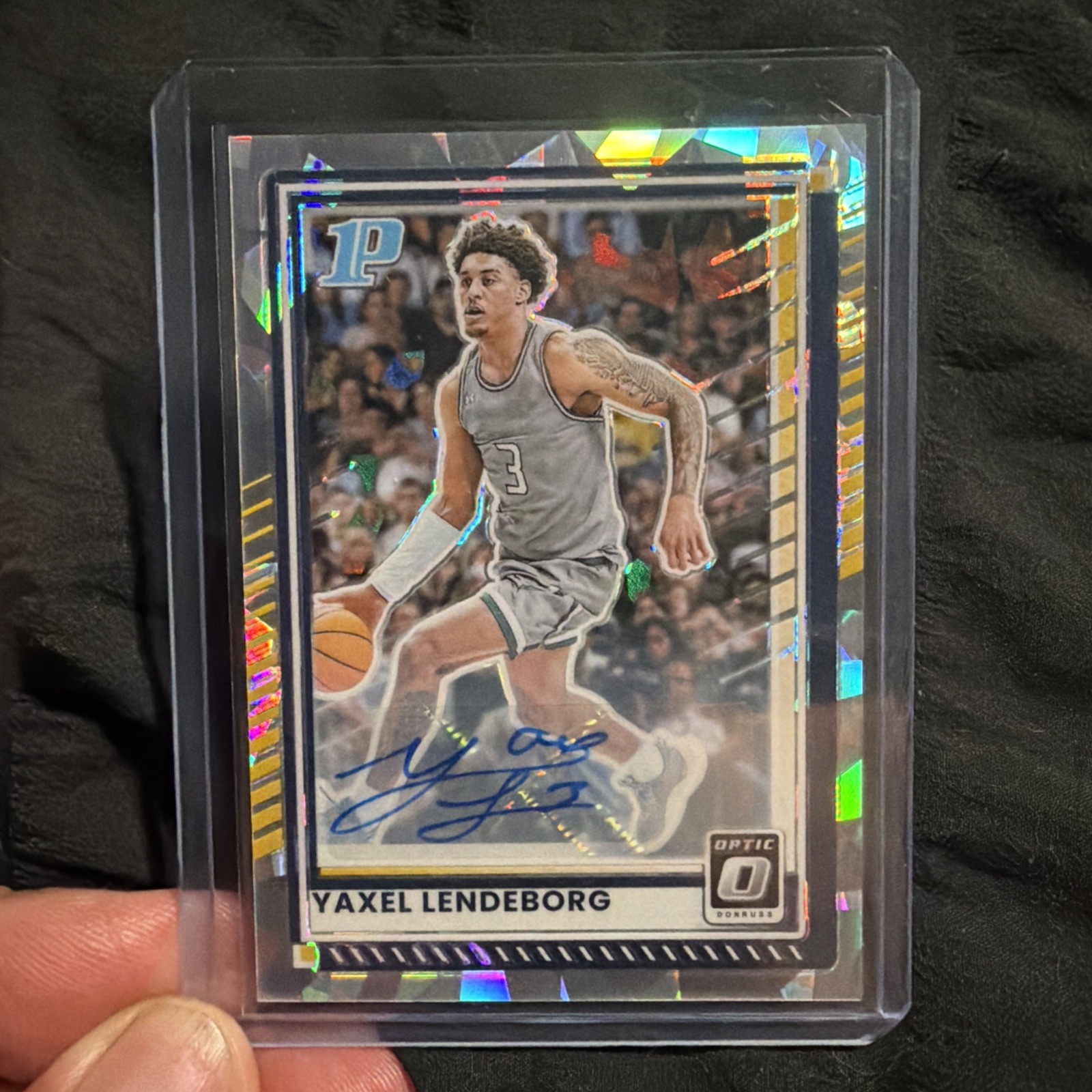 2025-26 Panini Donruss Optic YAXEL LENDEBORG (RC) Auto /25 Wolverines Warriors 2025-26 Panini Donruss Optic YAXEL LENDEBORG (RC) Auto /25 Wolverines Warriors