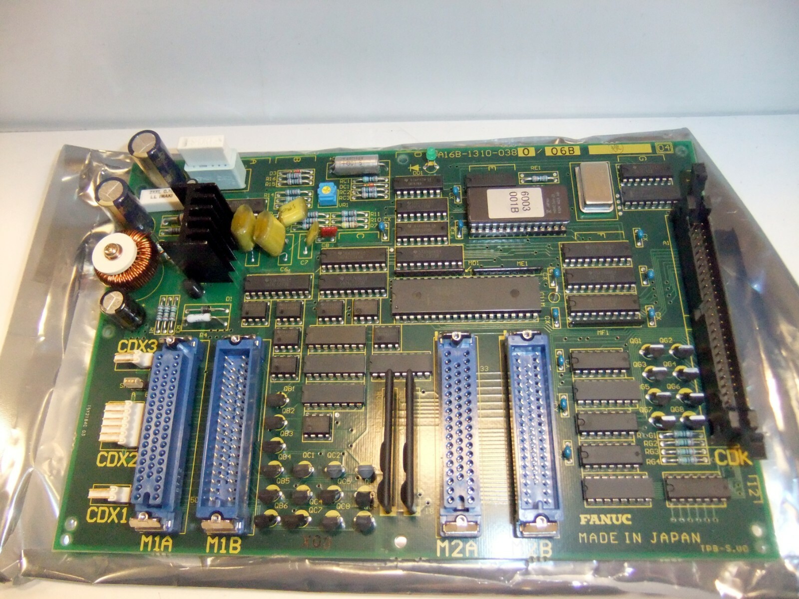 Fanuc A16B-1310-0380/06B Control Board for Operator Interface