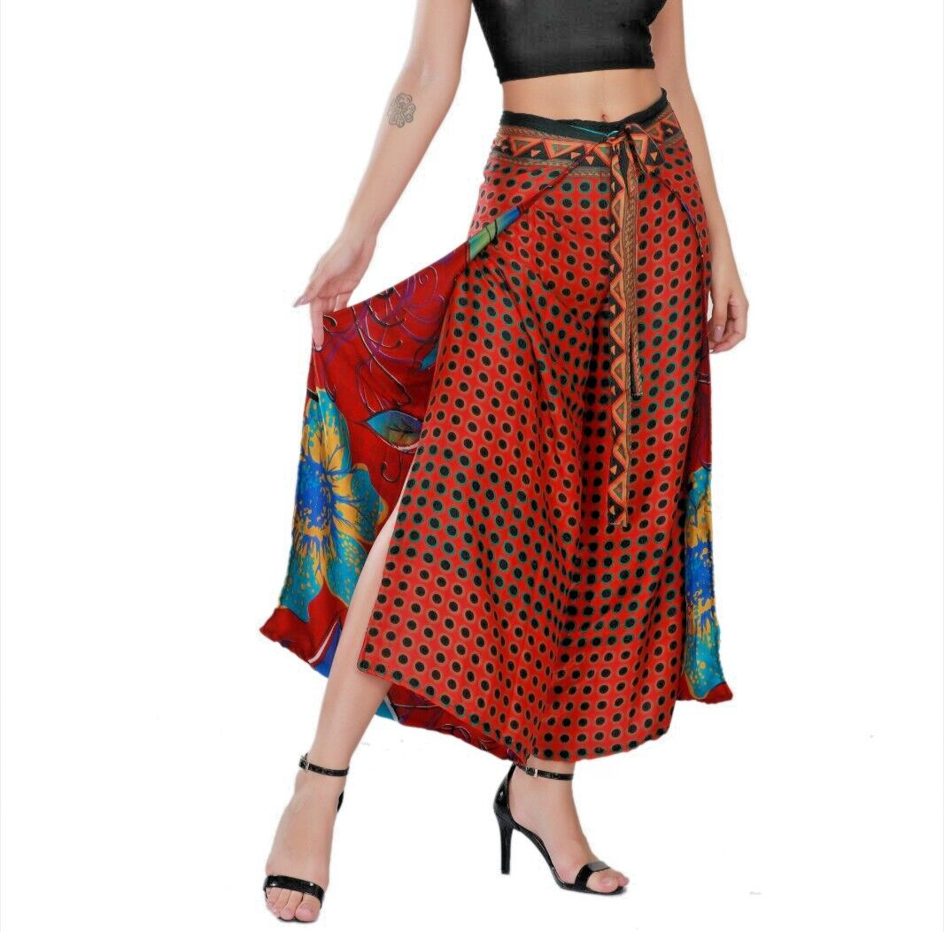 Women\'s Casual Thai Fisherman Printed Wrap sari Pants Mix Wholesale Lot 10pcs