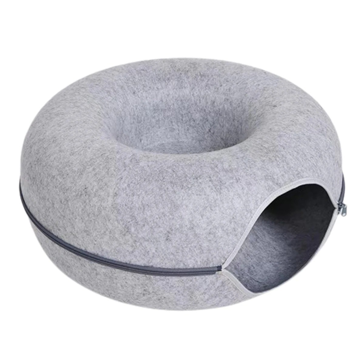 Cat Cave Medium & Large Cat Tunnel Bed Indoor Cats,Cat Donut