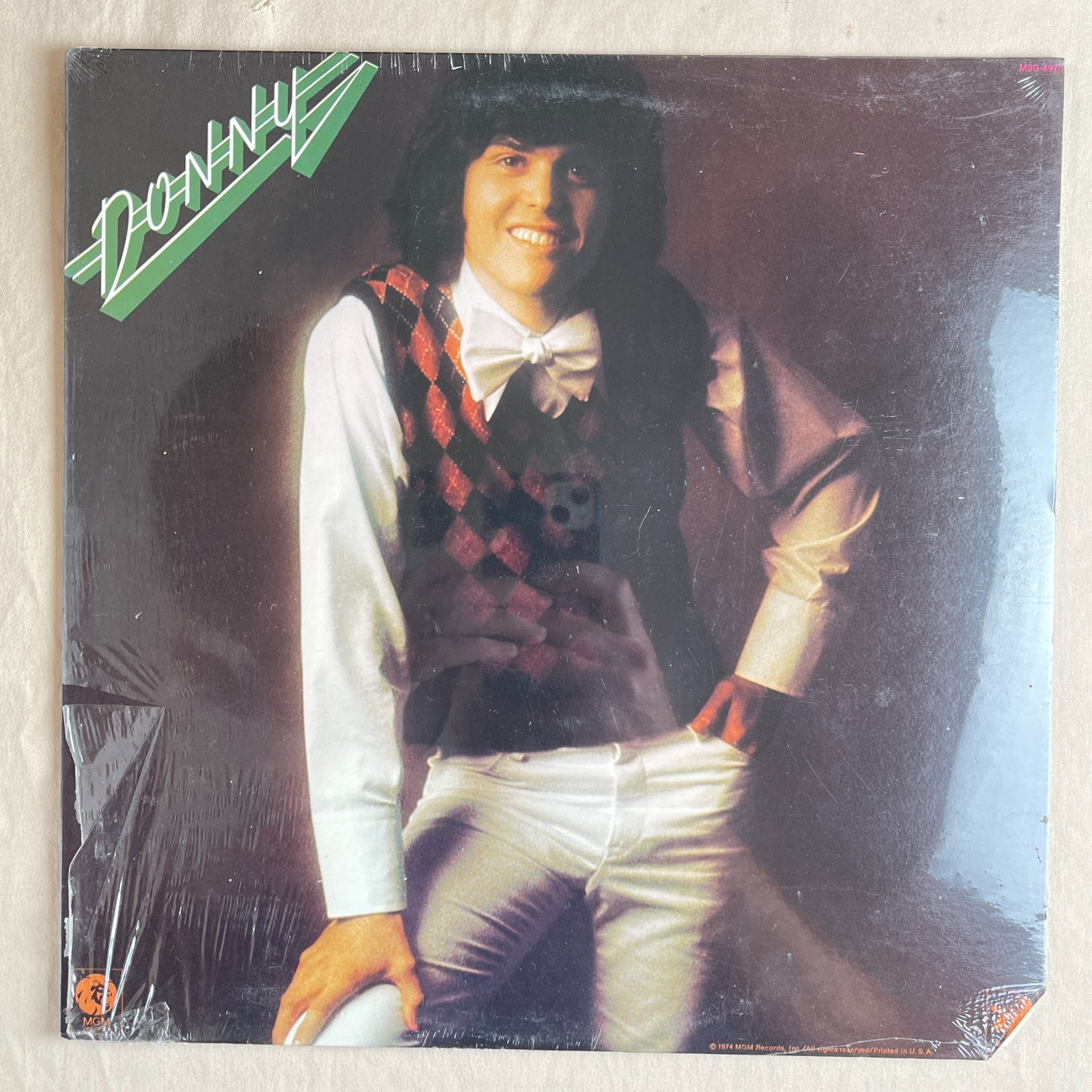 DONNY OSMOND Donny 1974 Vinyl LP MGM Records M3G-4978 - MINT/SEALED
