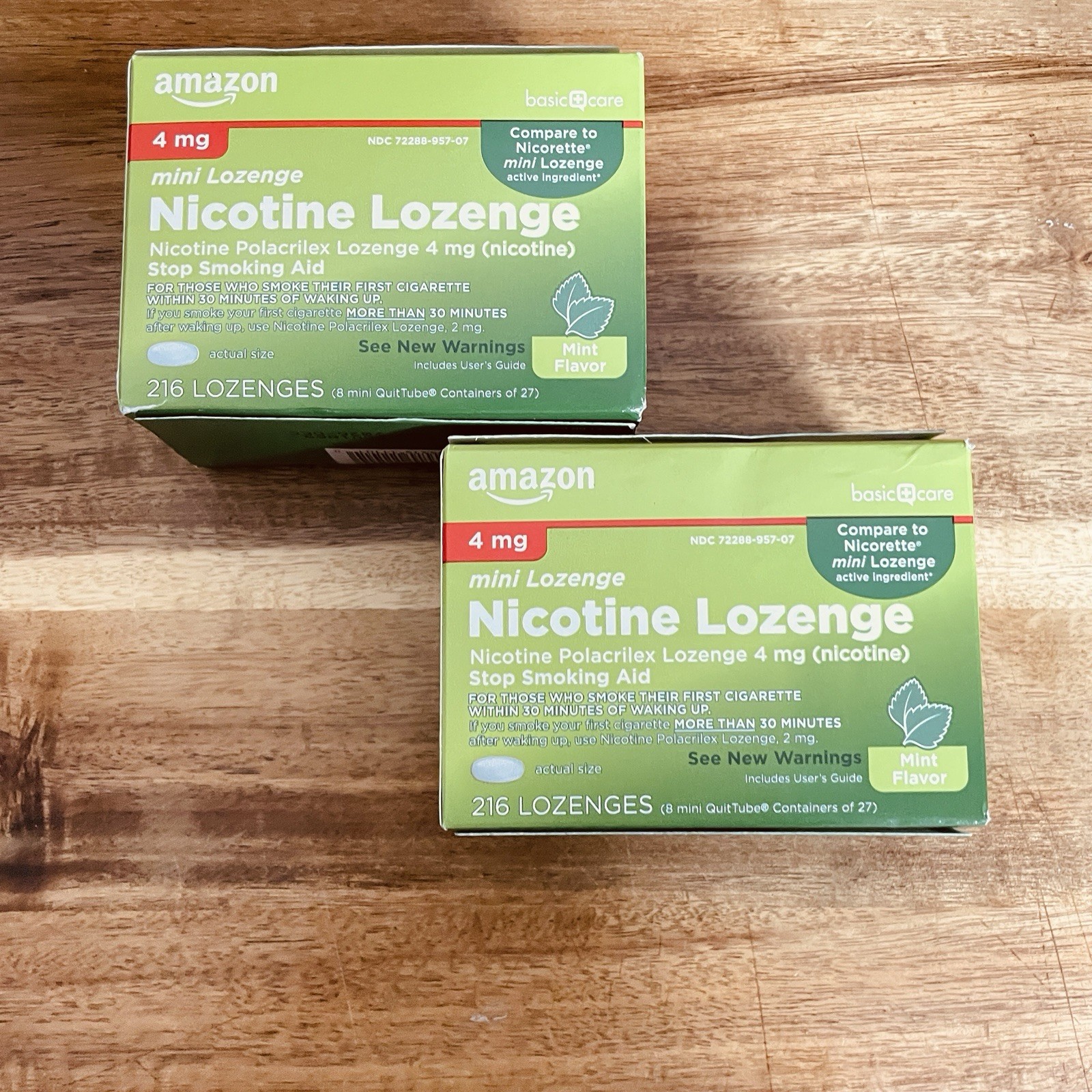 Amazon Basic Care Nicotine Mini Lozenge Mint 4mg 216 Count 432 Total Amazon Basic Care Nicotine Mini Lozenge Mint 4mg 216 Count 432 Total