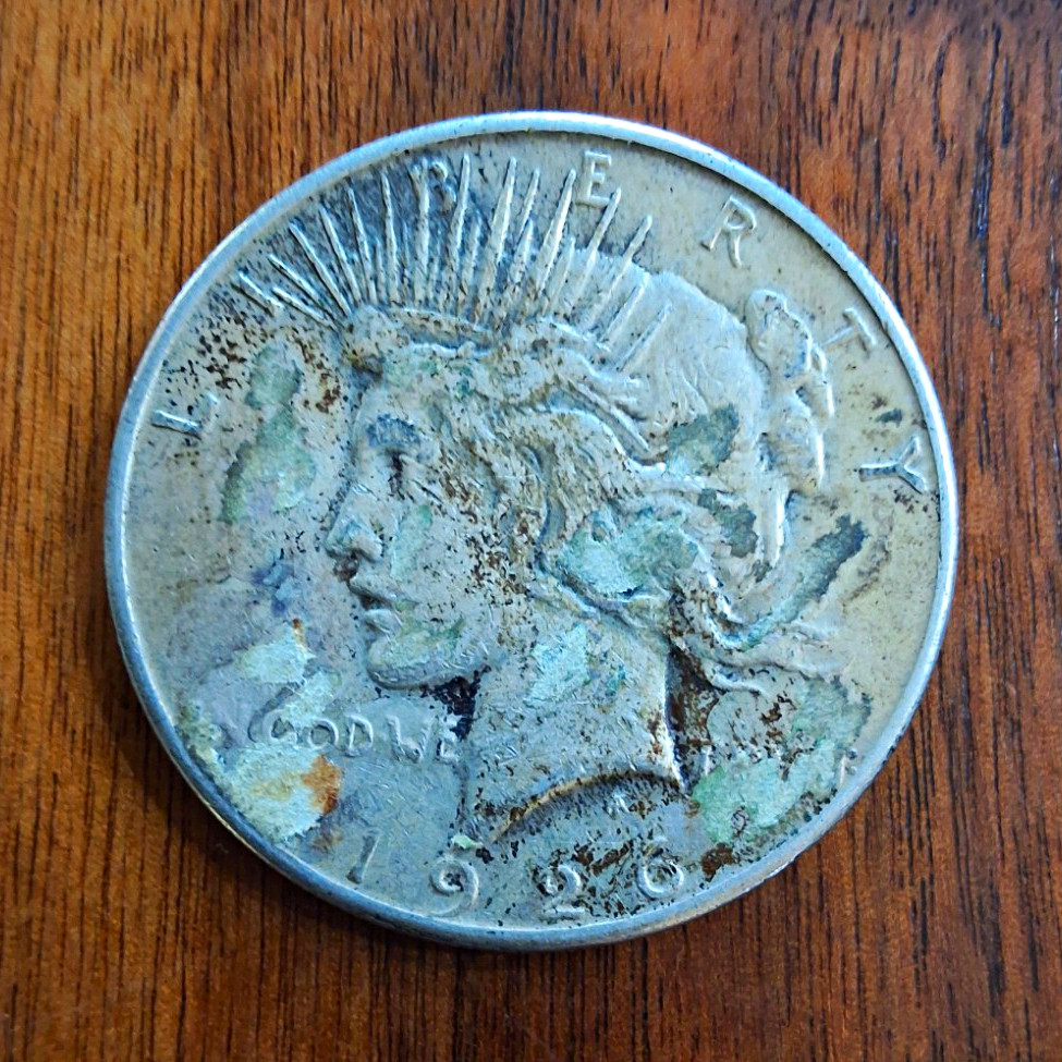 1926-S Peace Dollar $1 S Mint Mark San Francisco Business Strike 90% Silver 1926-S Peace Dollar $1 S Mint Mark San Francisco Business Strike 90% Silver