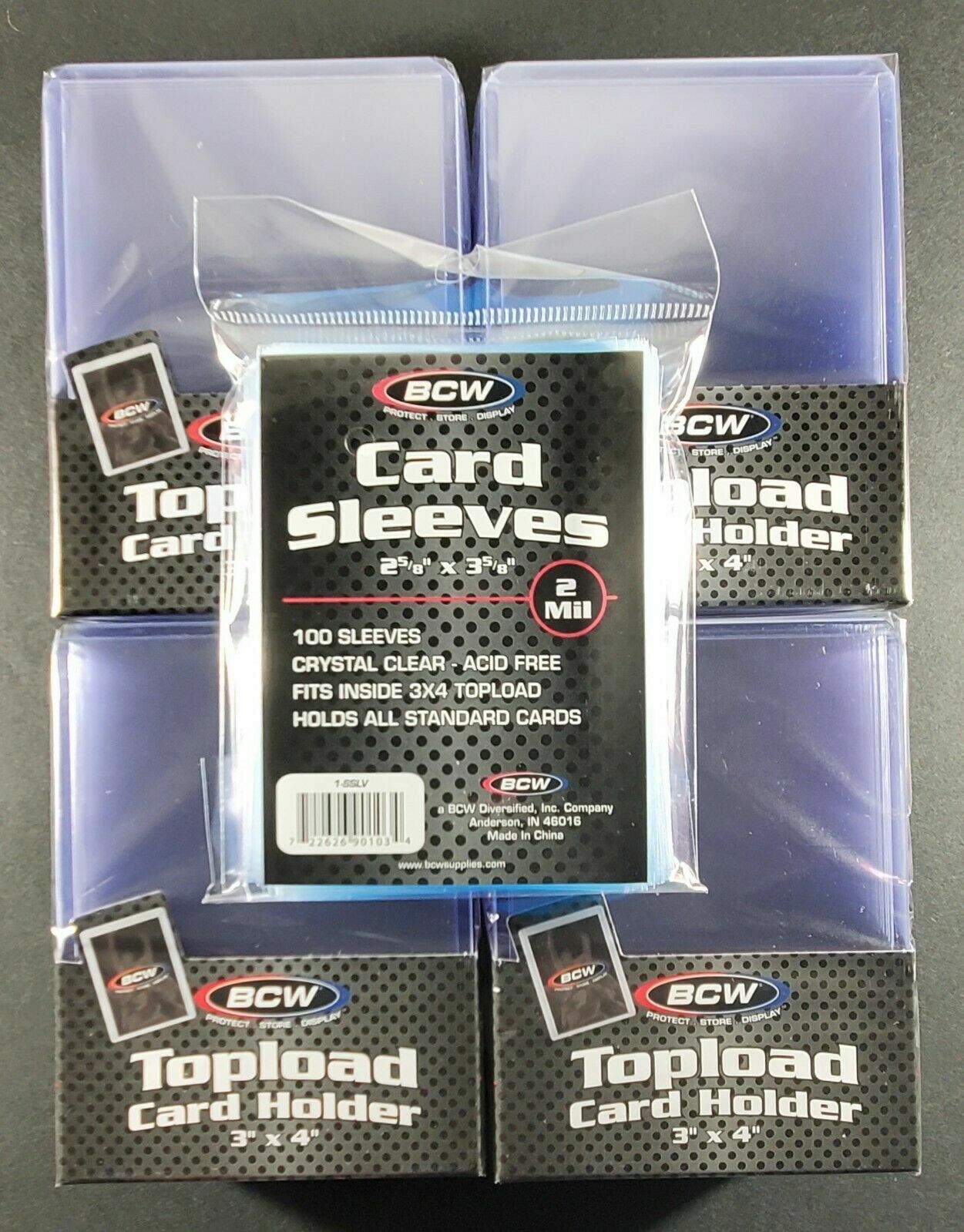 (100) BCW REGULAR Toploaders + 100 PENNY SLEEVES Ultra Pro (100) BCW REGULAR Toploaders + 100 PENNY SLEEVES Ultra Pro