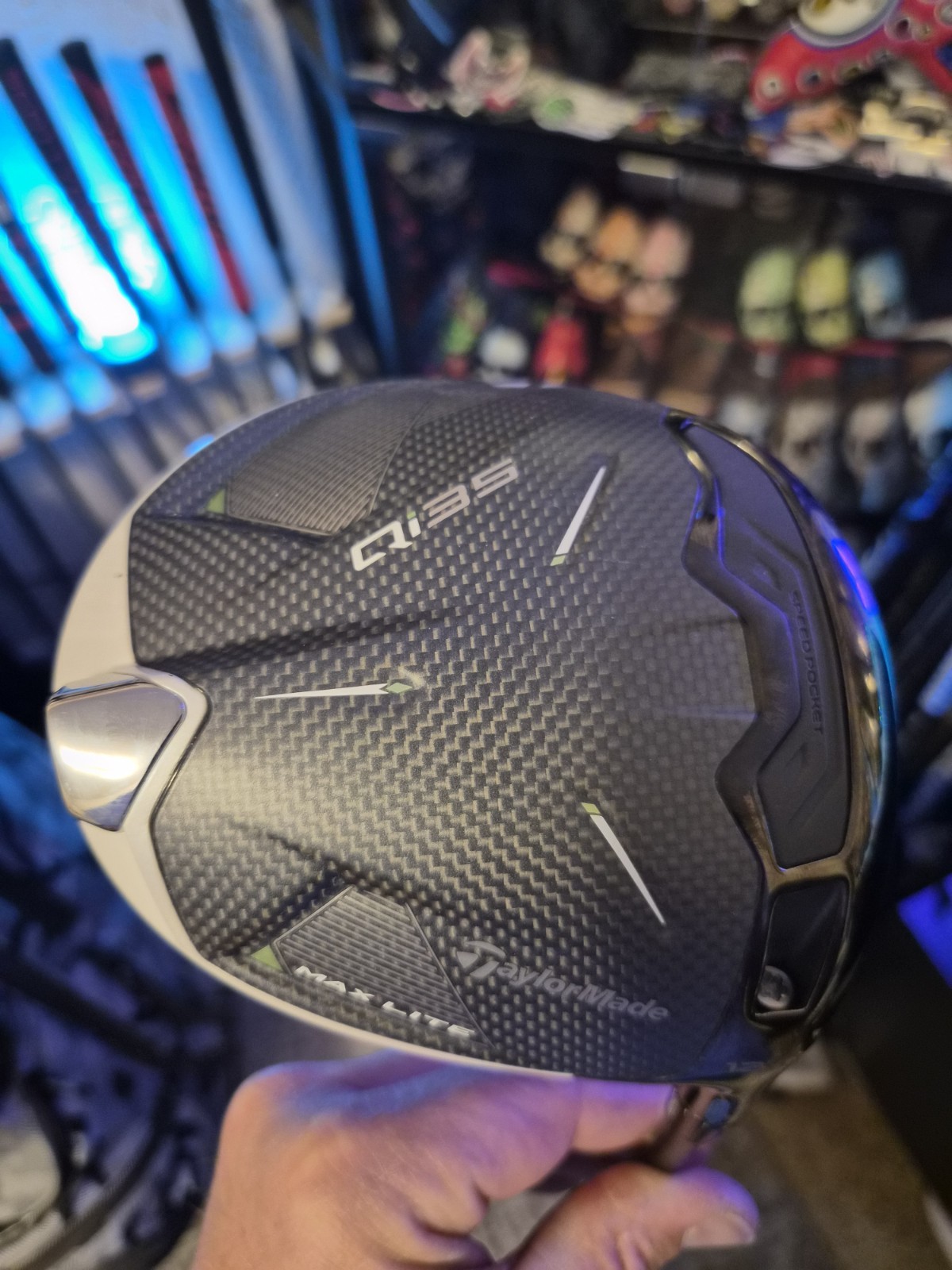 ✨️New✨️Taylormade Qi35 max lite driver 12° Diamana TM 50 Regular Mitsubishi Chem