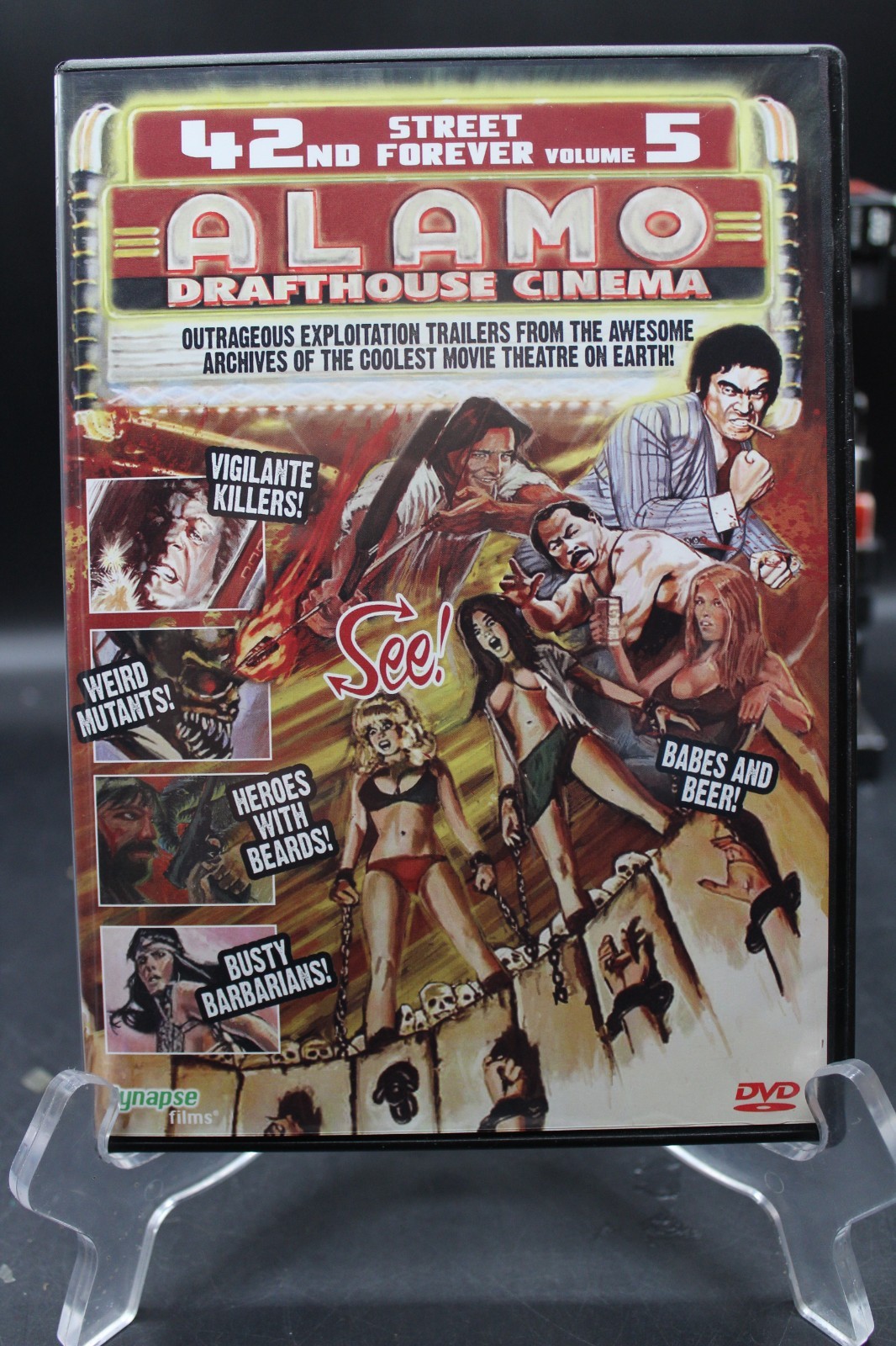 42nd Street Forever Volume 5 DVD - Synapse Films 2005 Cult Trailers - Tested EUC 42nd Street Forever Volume 5 DVD - Synapse Films 2005 Cult Trailers - Tested EUC