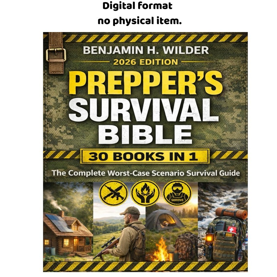 The Prepper\'s Survival Bible: The Complete Wors, Benjamin H. Wilder 2024