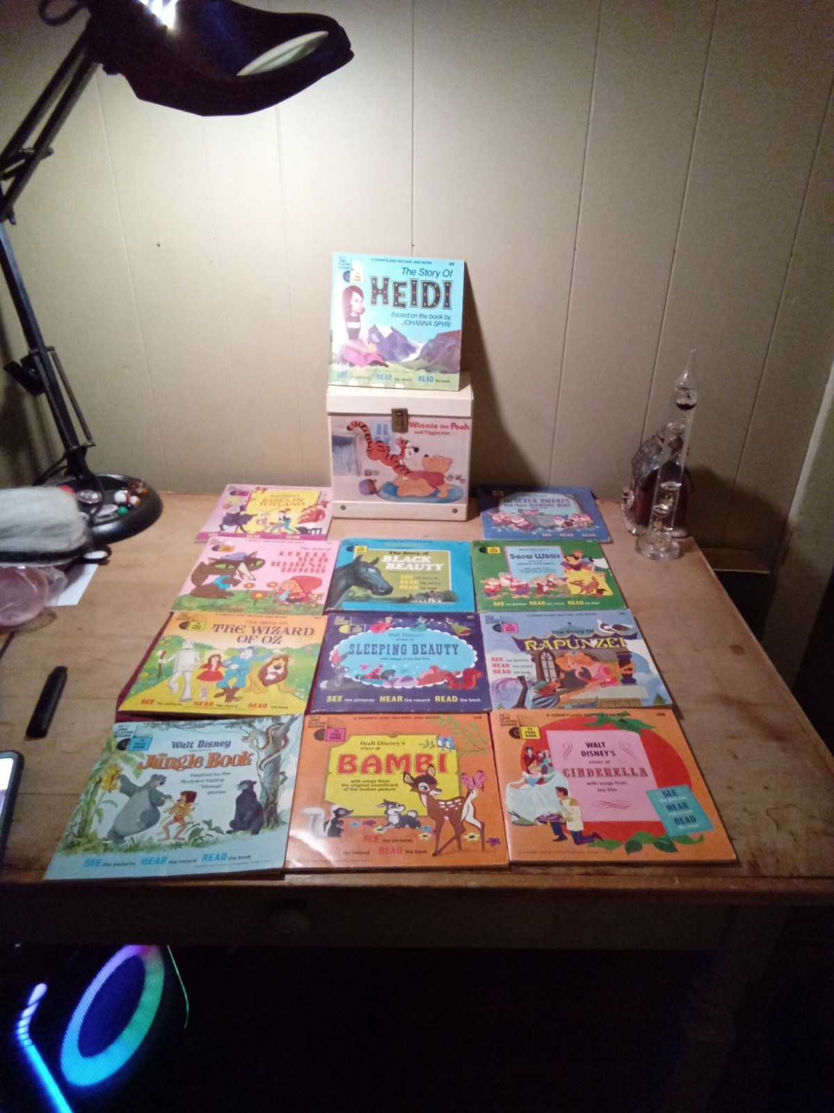 12 Vintage Walt Disney Disneyland Book And Record 33 1/3 Rpm Vinyl Rare 12 Vintage Walt Disney Disneyland Book And Record 33 1/3 Rpm Vinyl Rare