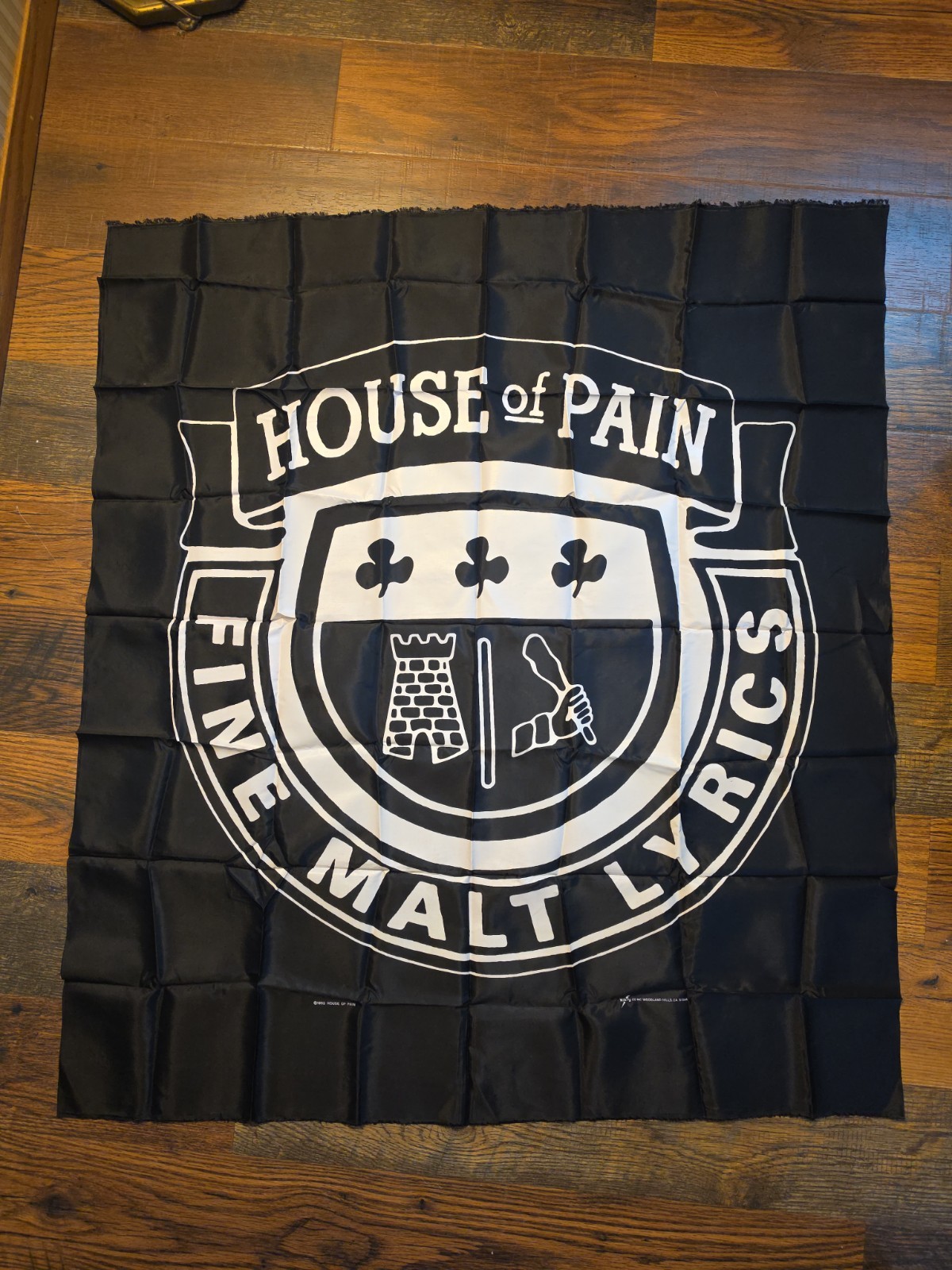 Vintage 1992 House of Pain Fine Malt Lyrics NOS Nikry Hip Hop Banner 39x44