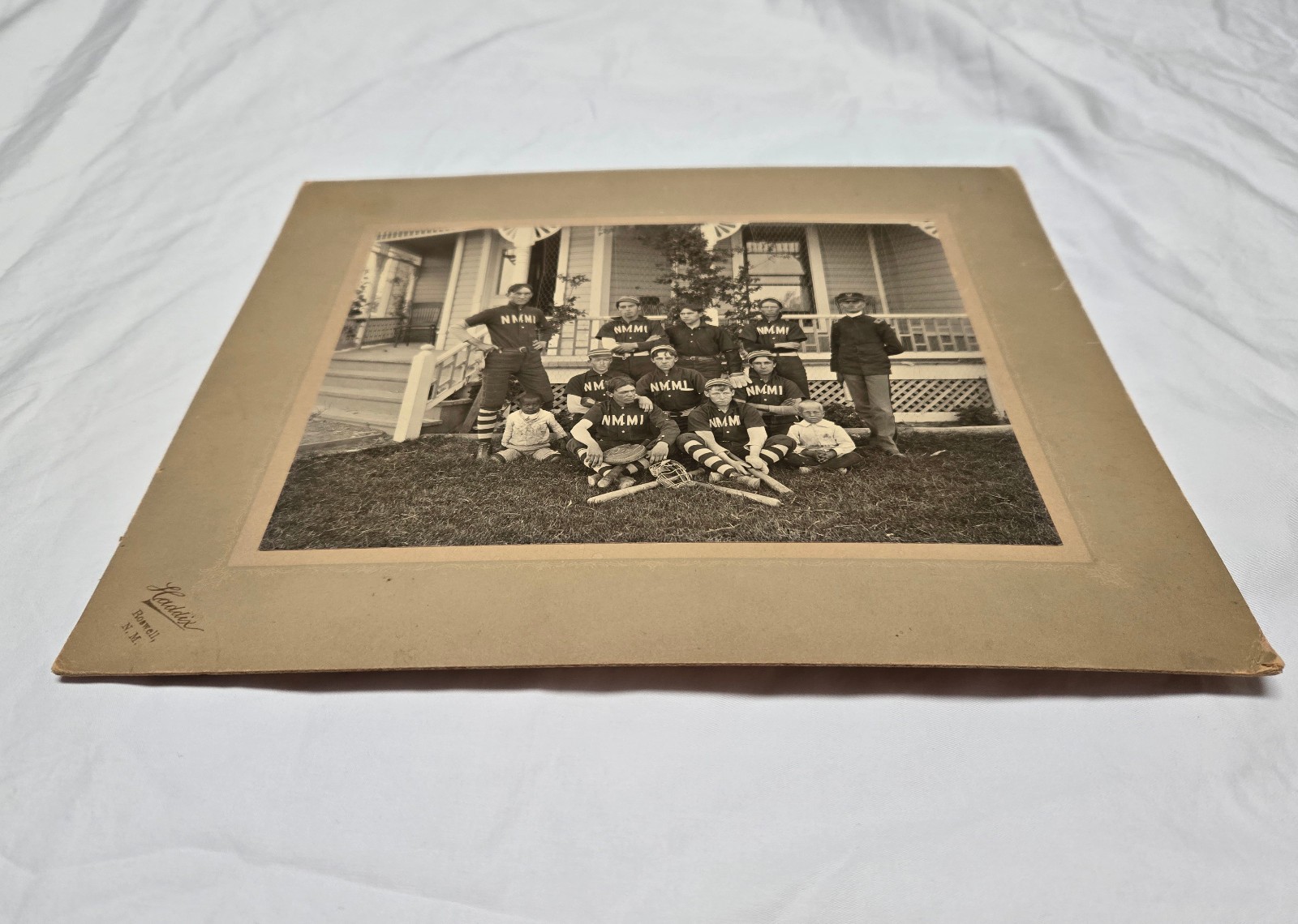 Early 1900\'s New Mexico Military Institute Baseball Team Original Vintage Photo