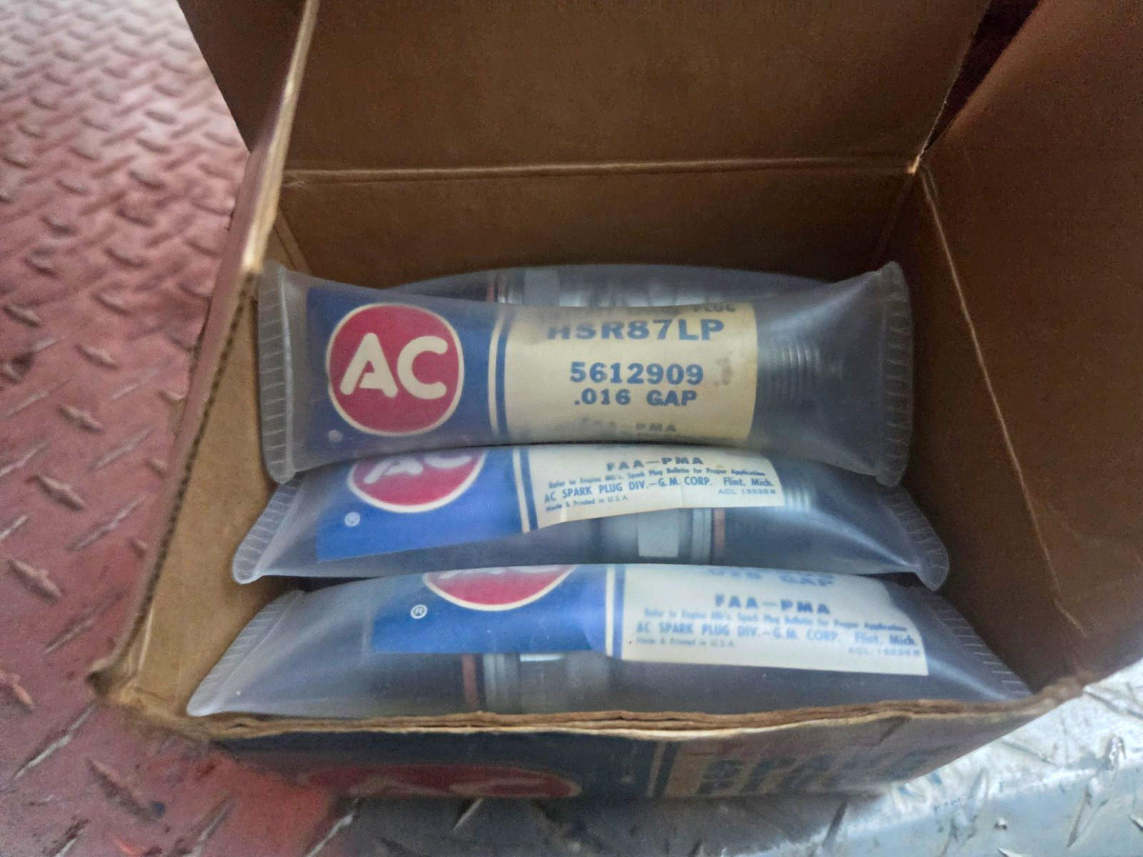 Ac Delco Vintage Aviation Sparkplugs Ac Delco Vintage Aviation Sparkplugs