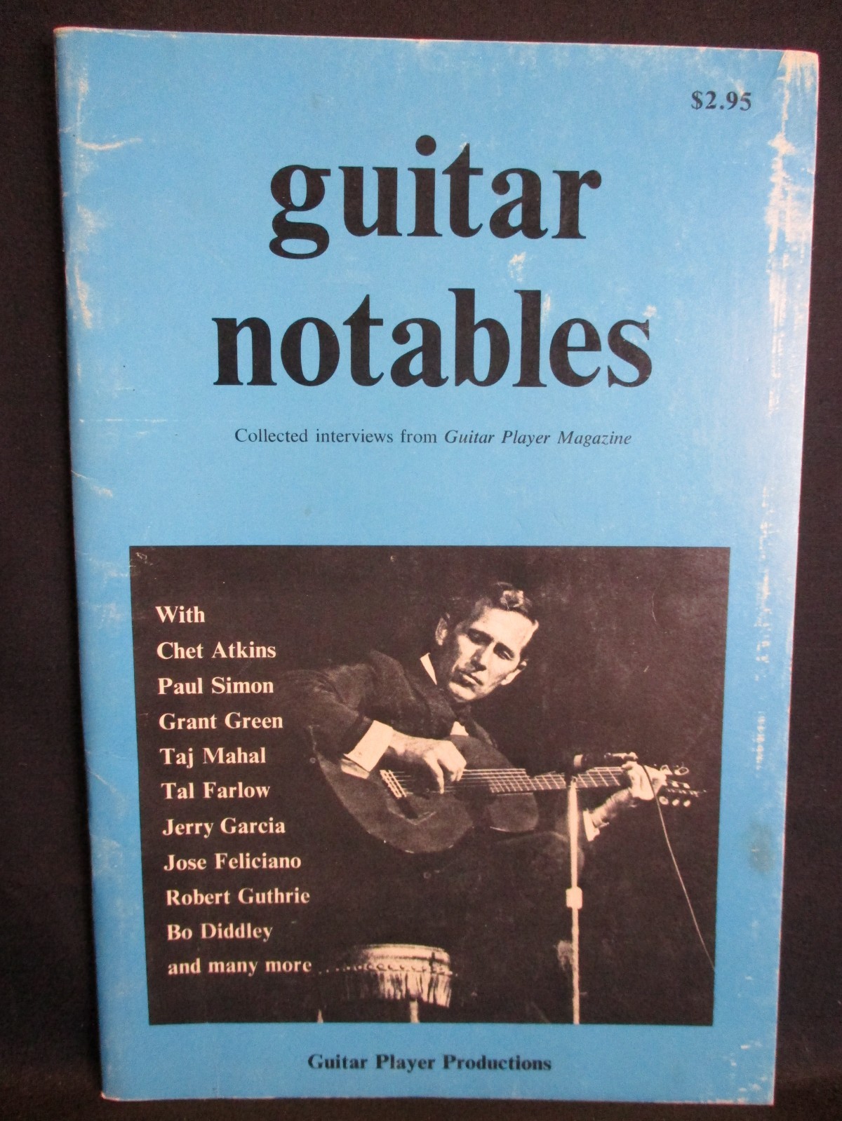 Guitar Notables 1975 Book Guitar Player Publications Chet Atkins Jerry Garcia
