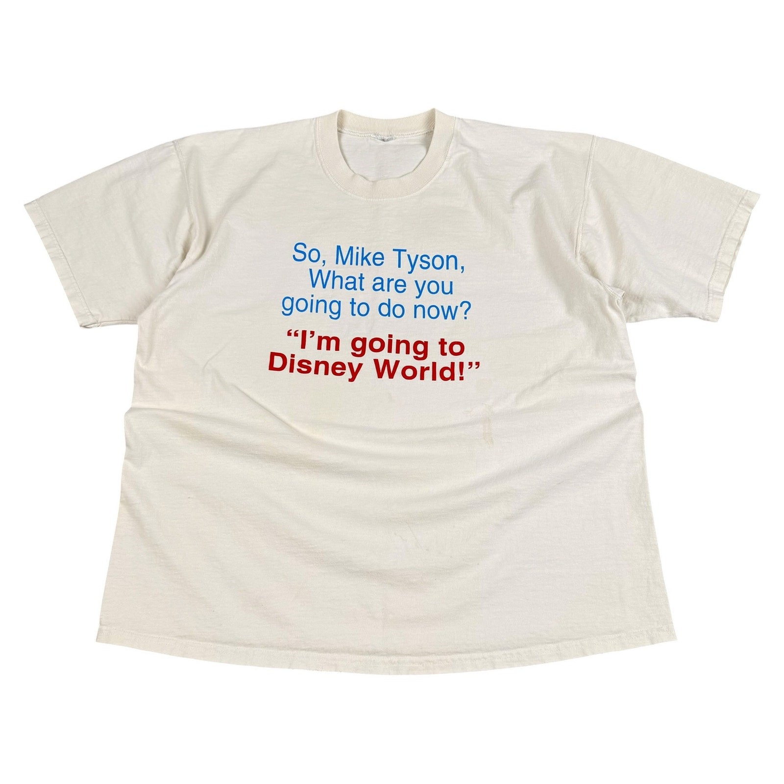 Vintage 1997 Mike Tyson Disney World Ear Bite T-shirt Vintage 1997 Mike Tyson Disney World Ear Bite T-shirt