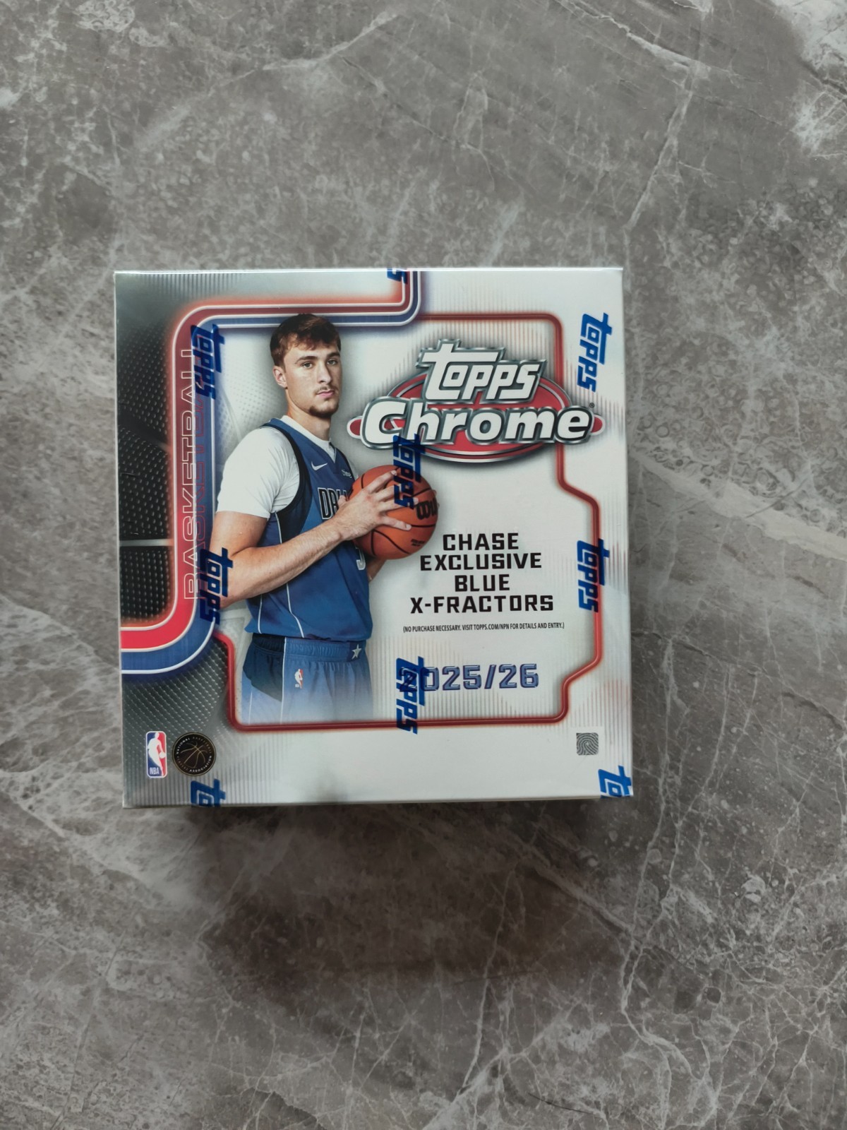 2025-26 Topps Chrome NBA Basketball Factory Sealed Mega Box Brand New Seale US