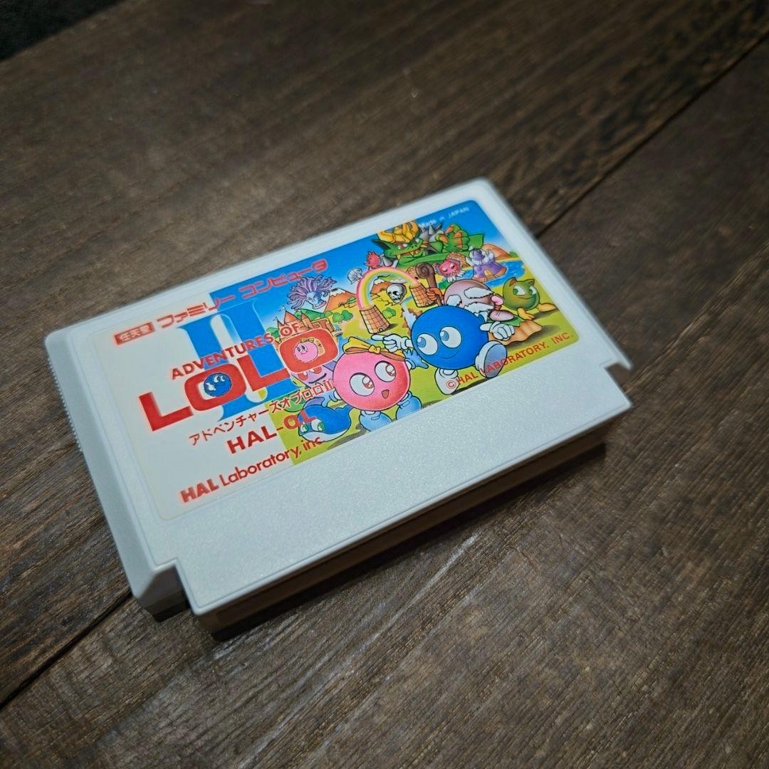 Adventures of Lolo 2 FC Software Famicom Nintendo Game