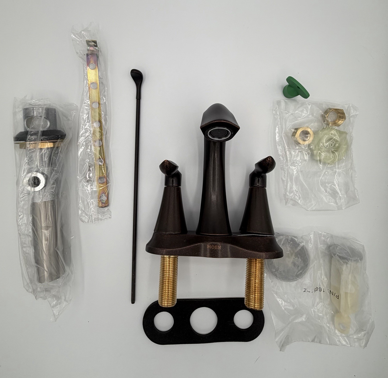 Moen 6410ORB Eva Oil Rubbed Bronze Two-Handle High Arc Bathroom Faucet *Read
