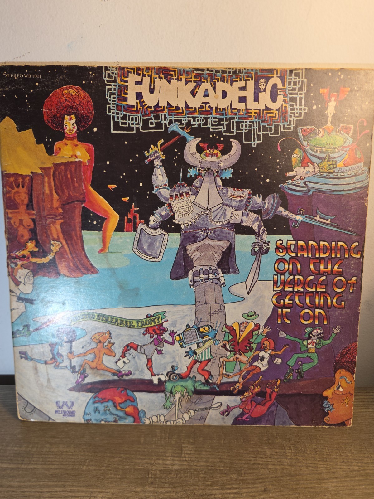 Funkadelic Standing On The Verge Of Getting It On 1974 Westbound WB-1001 Funkadelic Standing On The Verge Of Getting It On 1974 Westbound WB-1001