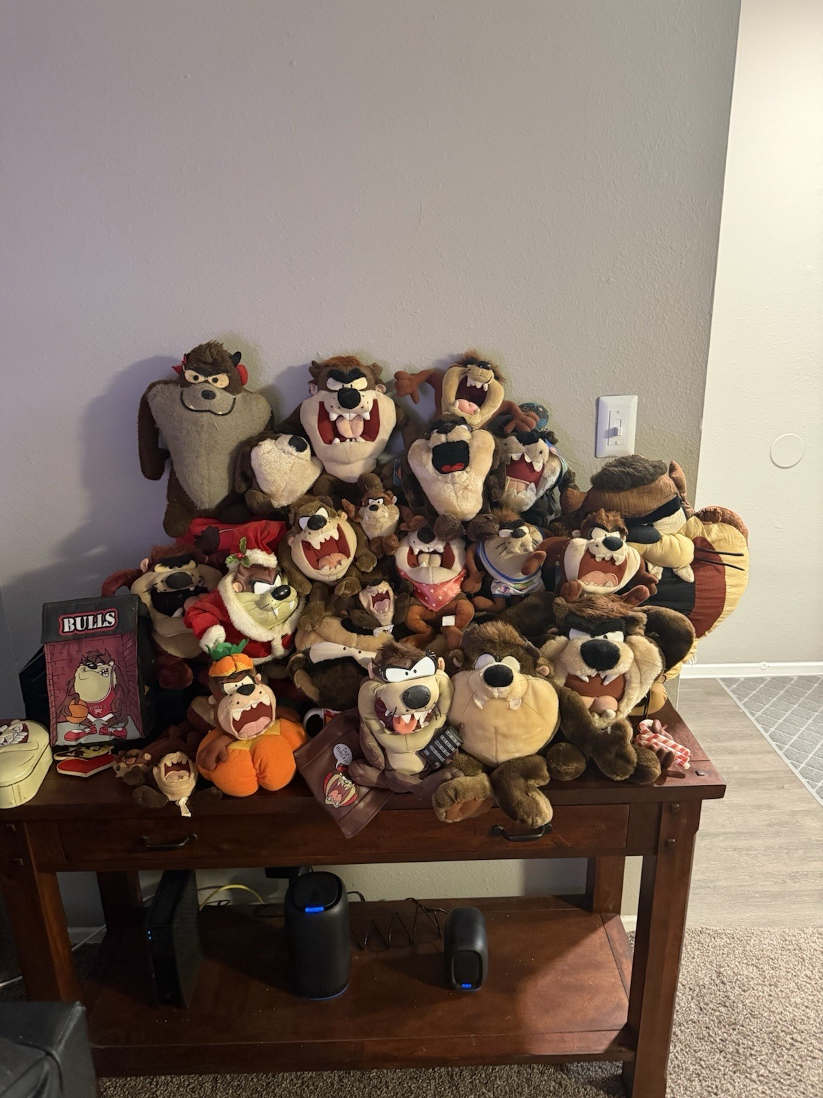 Vintage 90’s Looney Tunes Taz Tasmanian Devil Plushies & Other Accessories. Vintage 90’s Looney Tunes Taz Tasmanian Devil Plushies & Other Accessories.