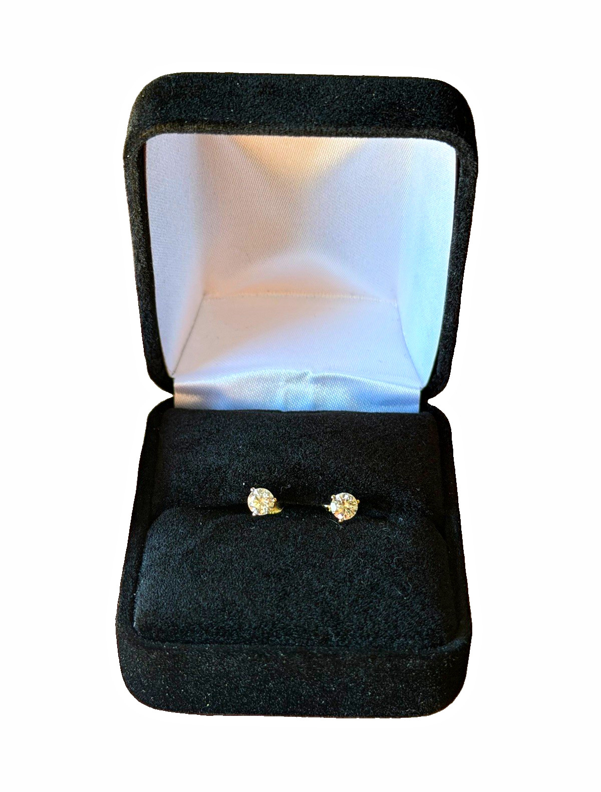 14k Yellow Gold Lab-Grown Round Diamond Stud Earrings 0.50ctw E-F VS1-VS2 IGI 14k Yellow Gold Lab-Grown Round Diamond Stud Earrings 0.50ctw E-F VS1-VS2 IGI