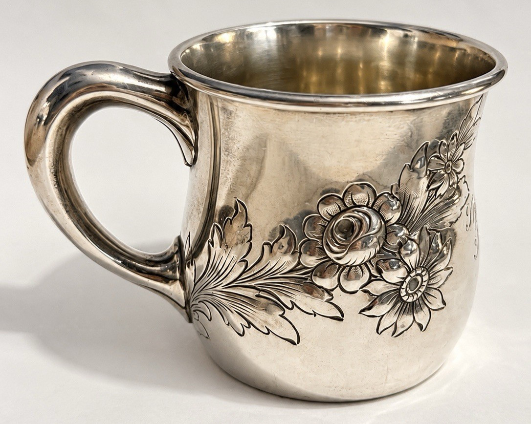 Vintage Gorham STERLING Silver Baby Cup 114g Lion Anchor G Vintage Gorham STERLING Silver Baby Cup 114g Lion Anchor G
