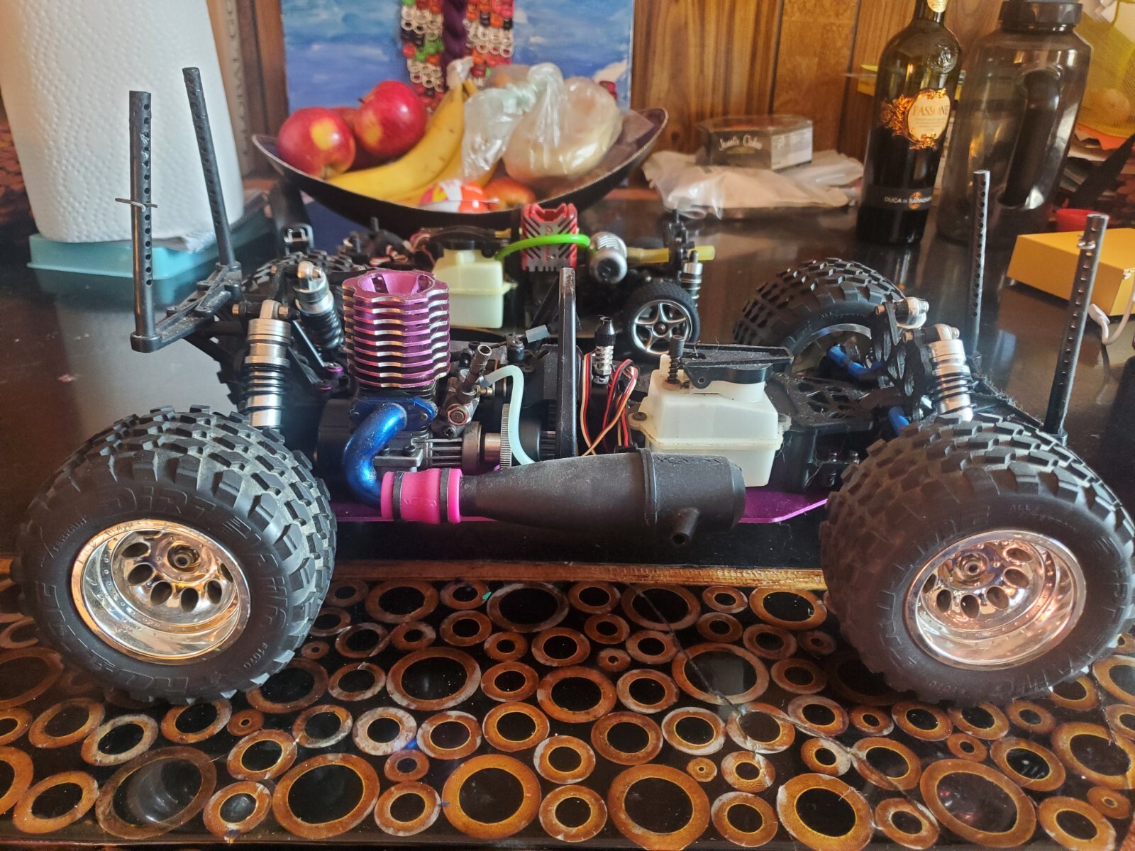 HPI Super Nitro RS4 RALLY Converted to a Truggy HPI Super Nitro RS4 RALLY Converted to a Truggy