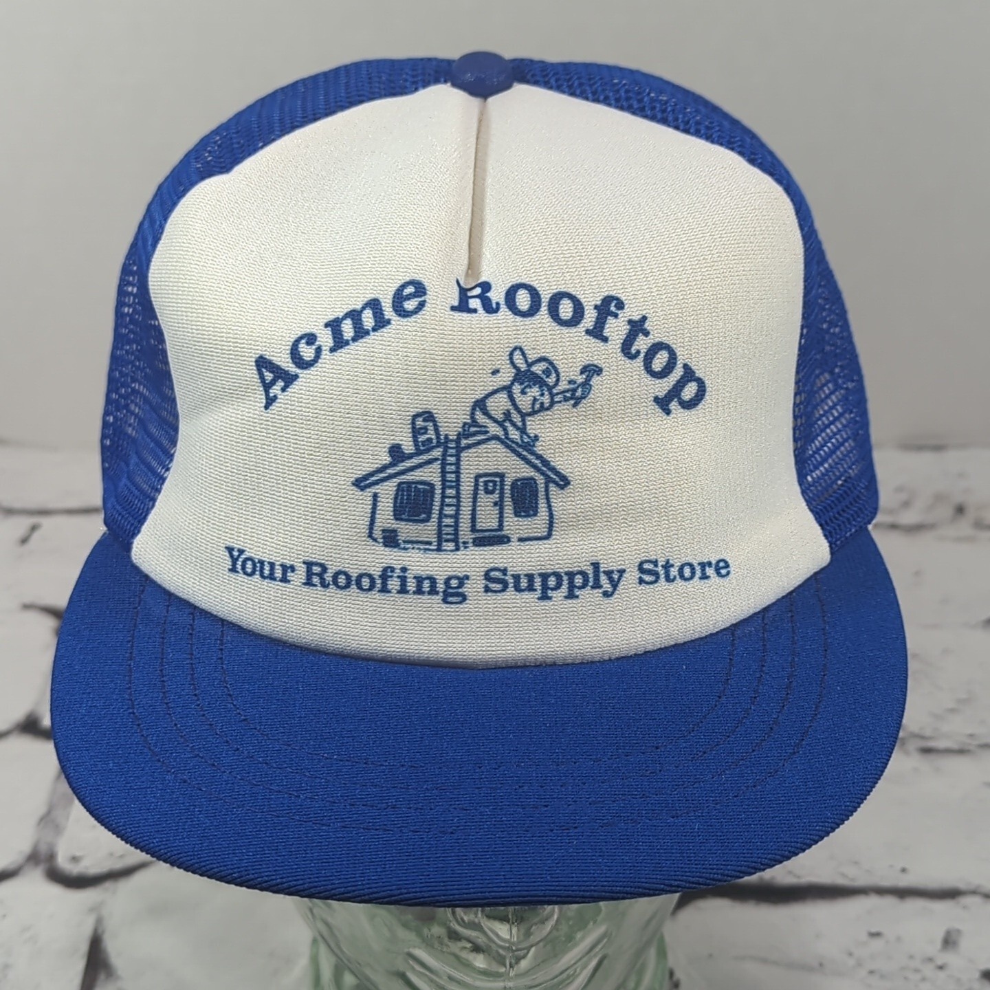 Acme Rooftop Snapback Meshback Vintge Hat Adjustable Ball Cap Acme Rooftop Snapback Meshback Vintge Hat Adjustable Ball Cap