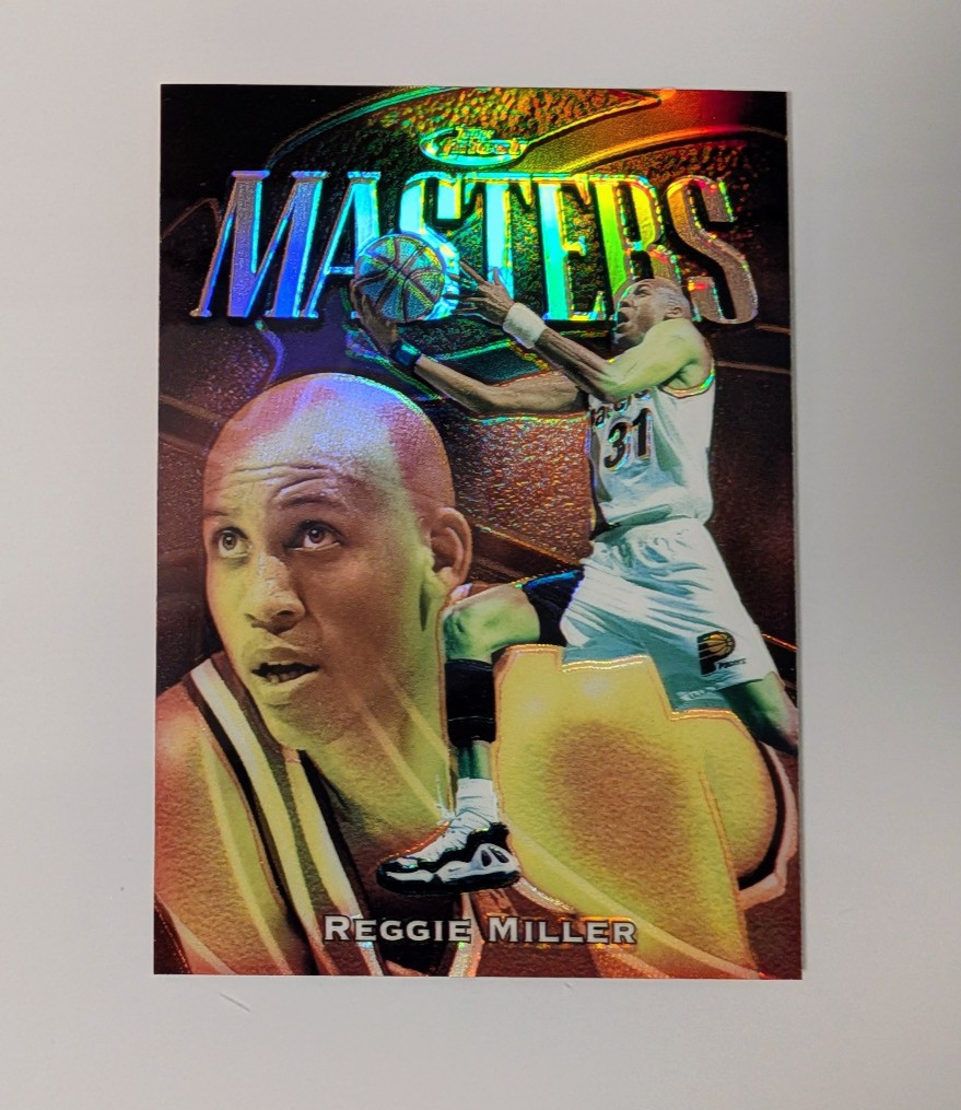1997-98 Topps Finest Reggie Miller Bronze Refractor #49 1997-98 Topps Finest Reggie Miller Bronze Refractor #49