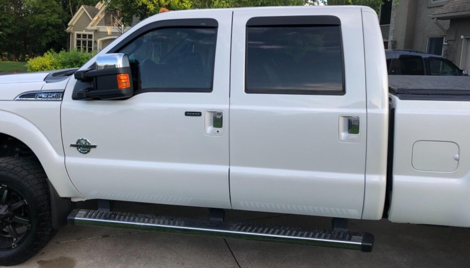 AVS In-Channel Rain Guards Vent Visors Shade for 99-16 Ford F250 F350 Super Crew