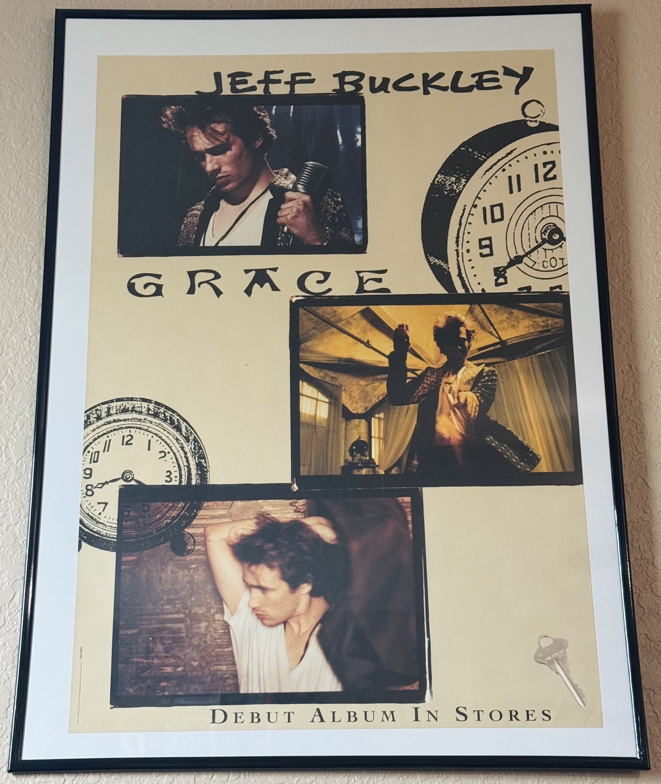 Jeff Buckley Original Grace Promo Poster Vintage New Condition Jeff Buckley Original Grace Promo Poster Vintage New Condition