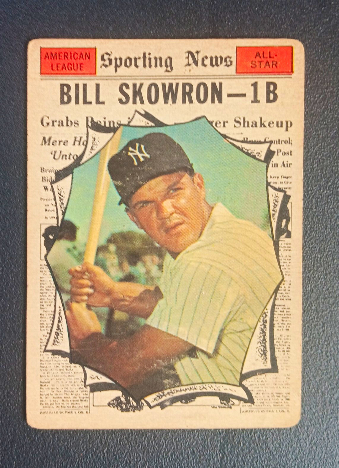 1961 Topps Bill Skowron High # All-Star #568 New York Yankees FR-GD (see photos) 1961 Topps Bill Skowron High # All-Star #568 New York Yankees FR-GD (see photos)